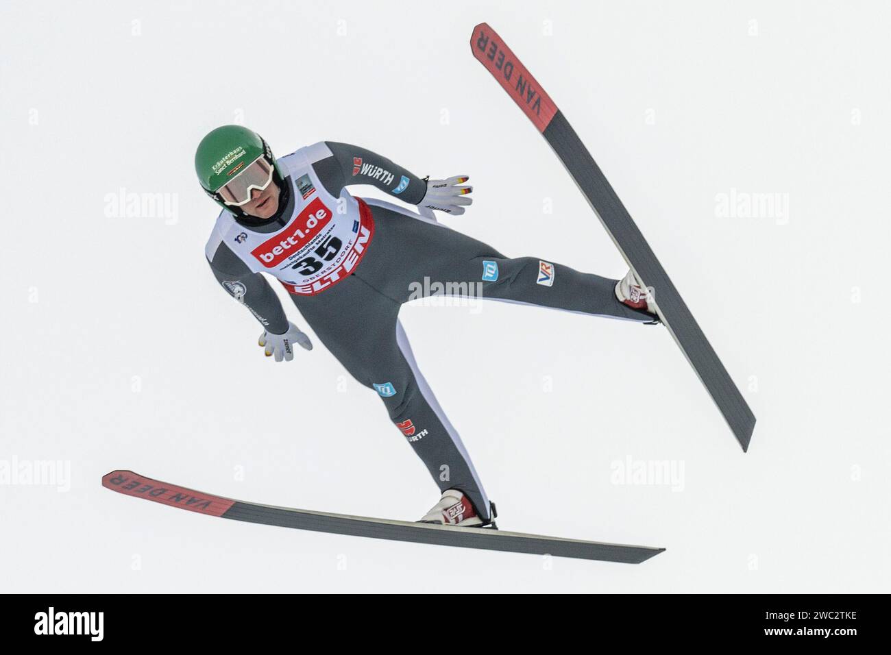 Wendelin Thannheimer of Germany competes during a training Wendelin Thannheimer of Germany competes during a training