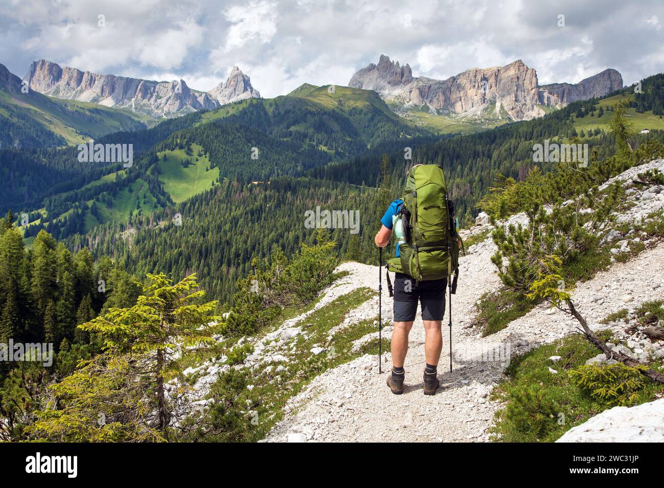 Dolomites trek hi-res stock photography and images - Alamy