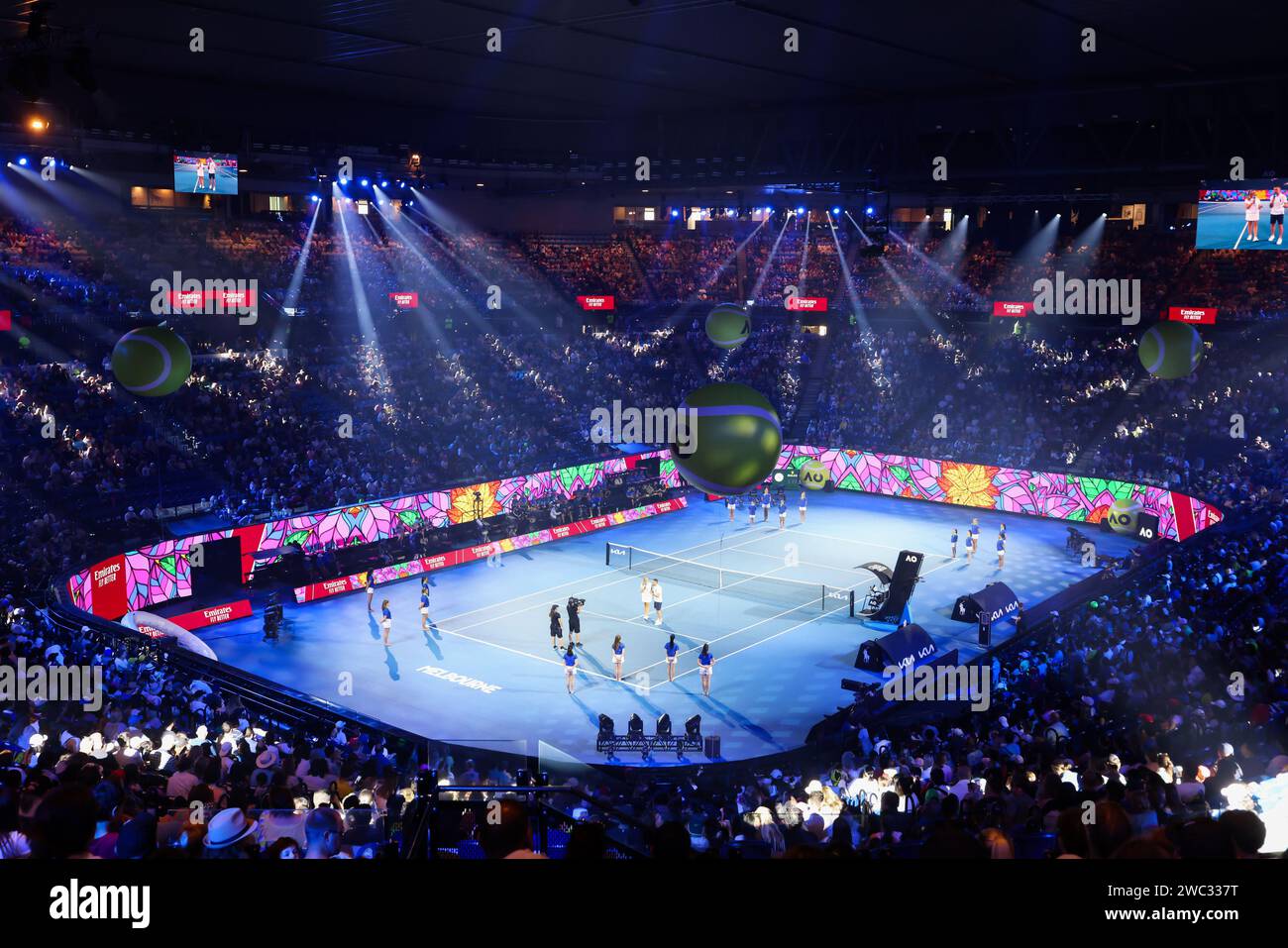 Melbourne, Victoria, Australia. 13th Jan, 2024. MELBOURNE, AUSTRALIA JANUARY 13 Arena