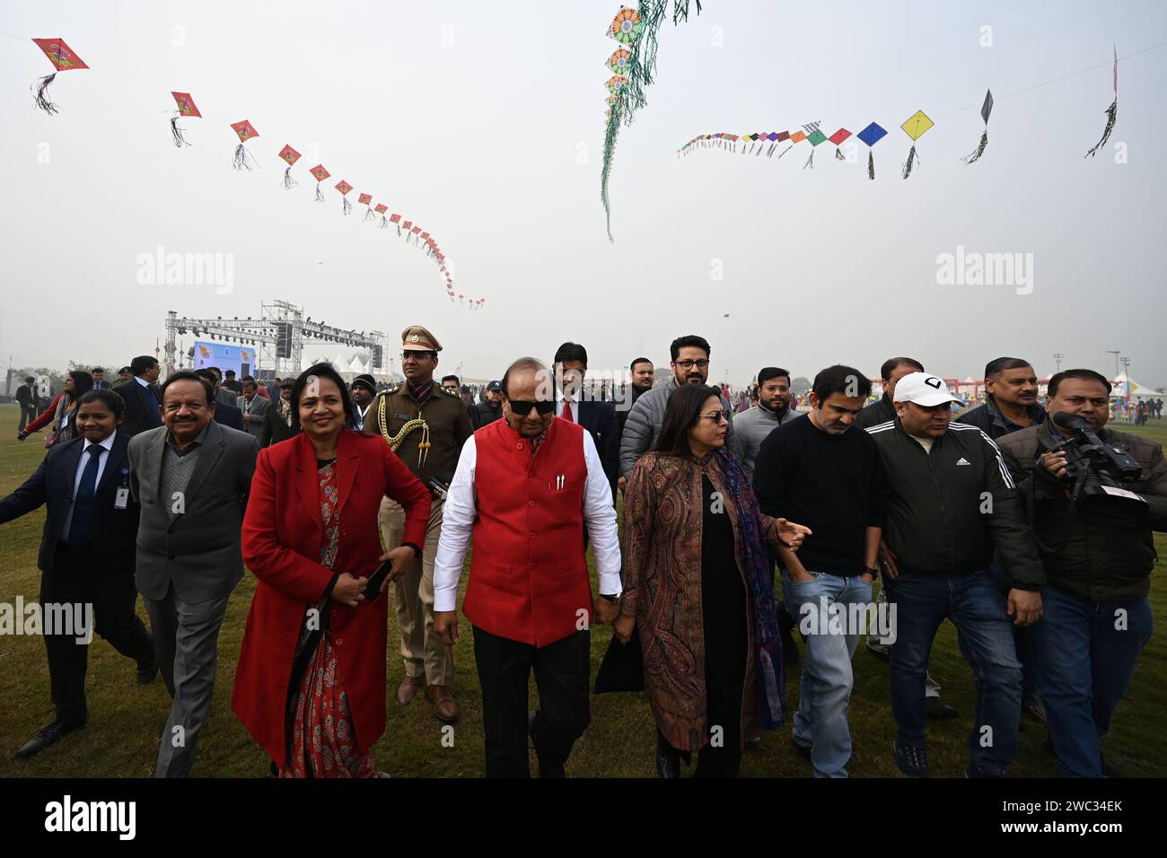 NEW DELHI, INDIA JANUARY 13 Delhi Lieutenant Governor VK Saxena