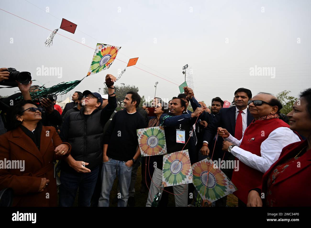 International kite festival 2024 hires stock photography and images