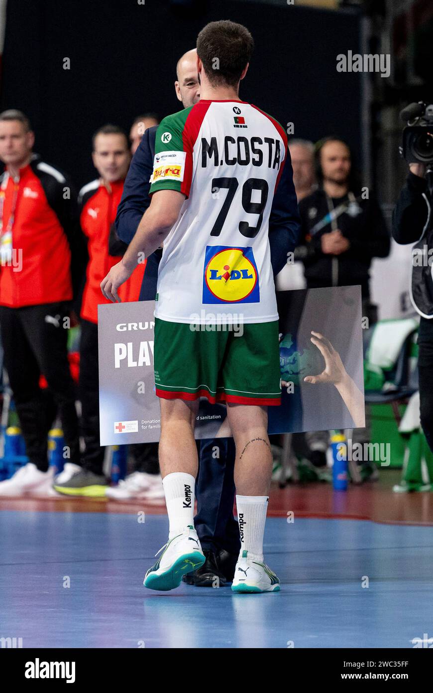 Muenchen, Deutschland. 13th Jan, 2024. Martim Costa (Portugal, 79) bei