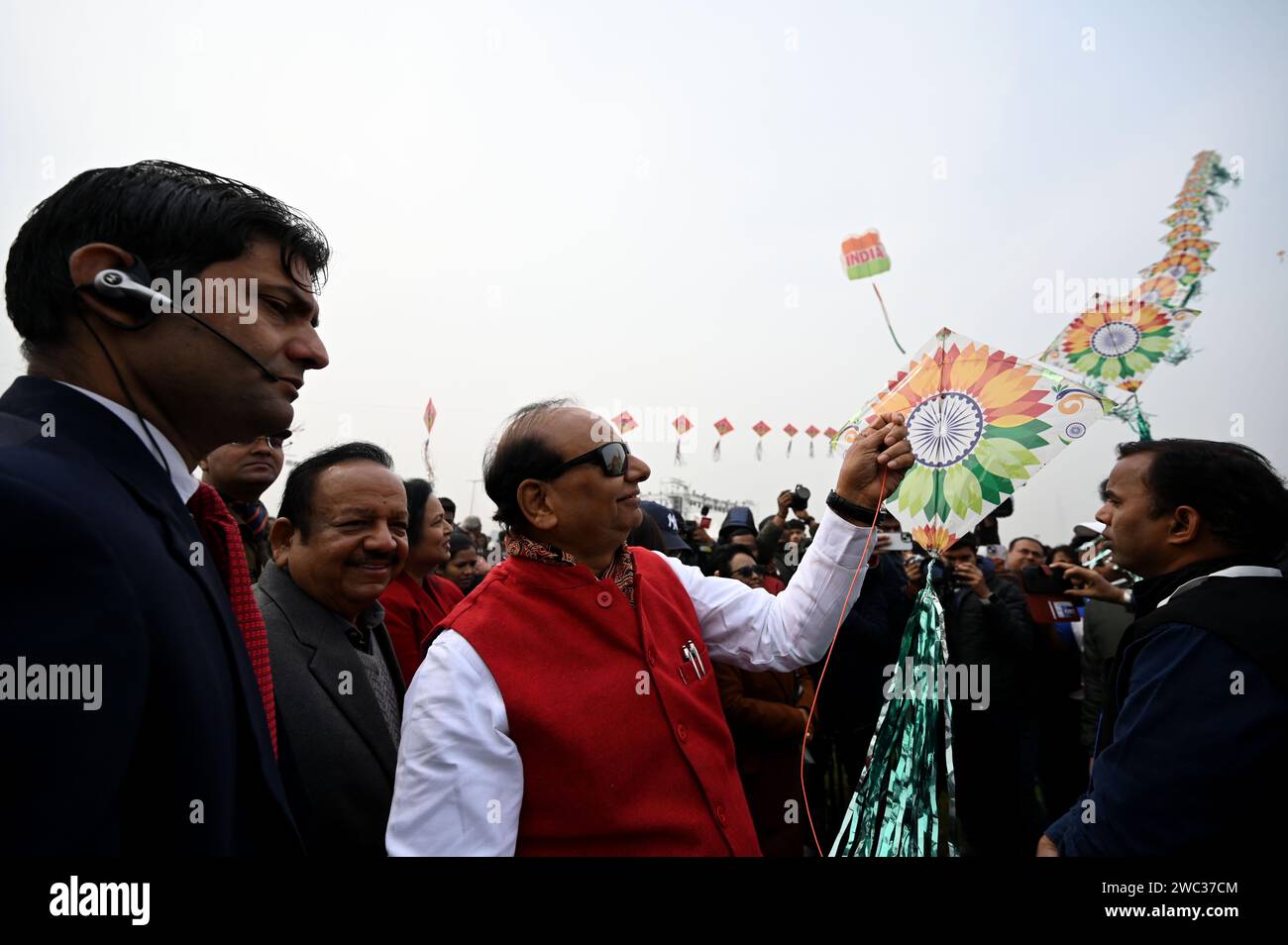 NEW DELHI, INDIA JANUARY 13 Delhi Lieutenant Governor VK Saxena