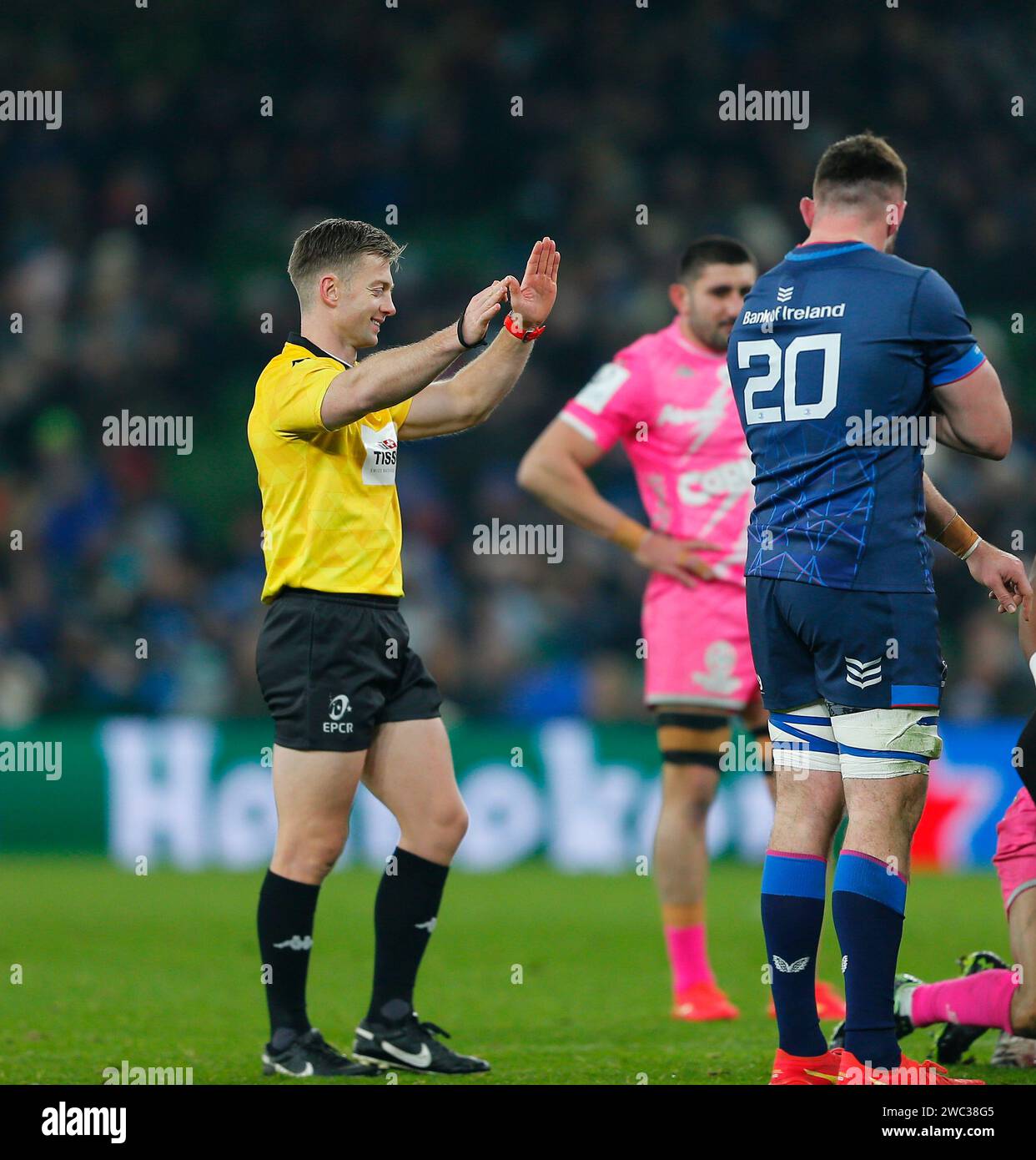 Christophe Ridleyrugby Referee christophe ridley hi-res stock photography and images - Alamy