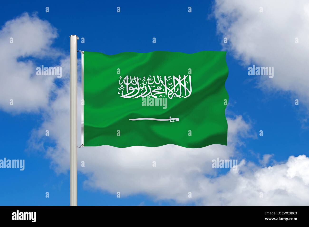 Saudi national colors hi-res stock photography and images - Alamy
