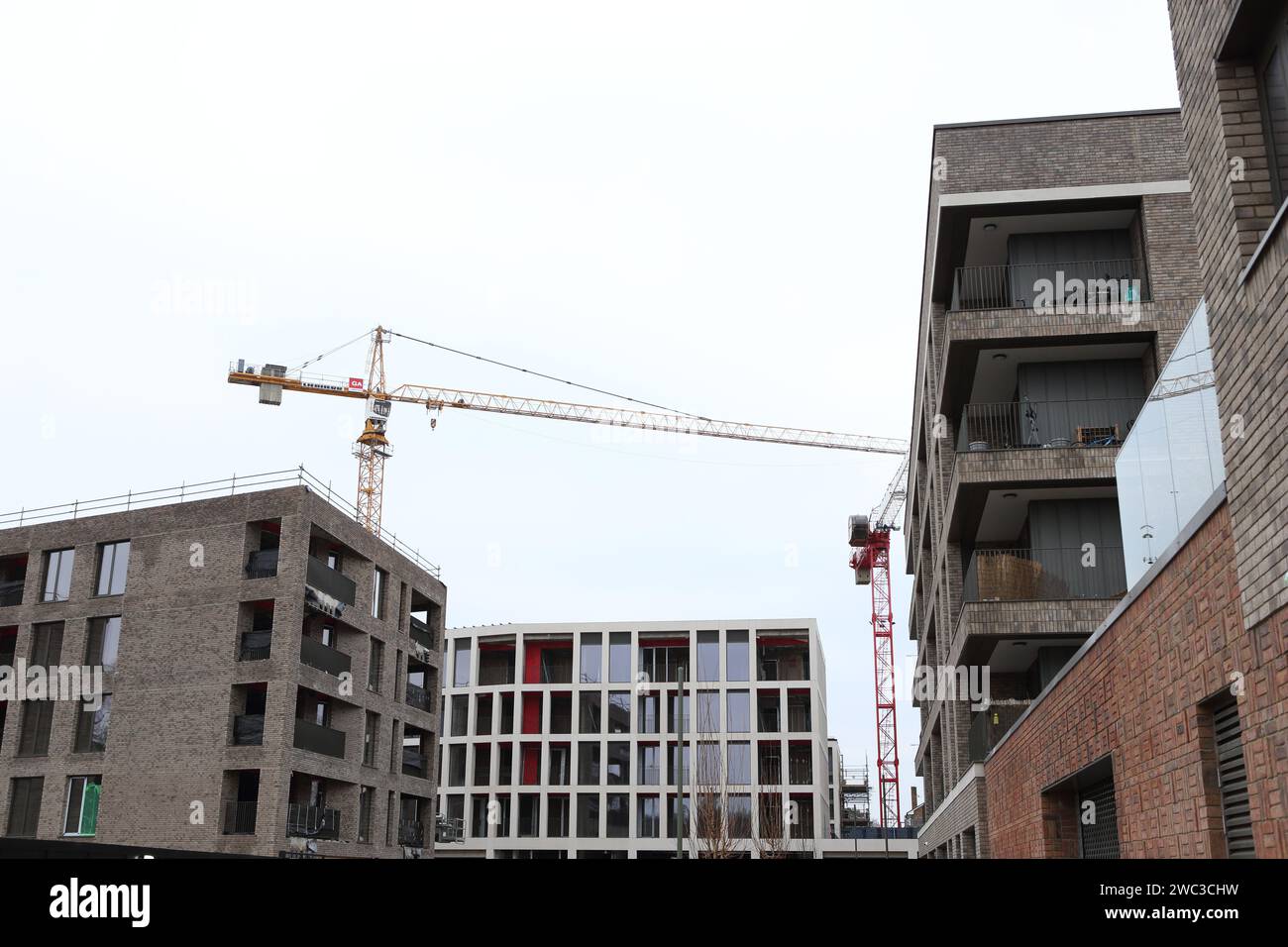 Sheerwater, Woking, Surrey. New flats, apartments and housing in