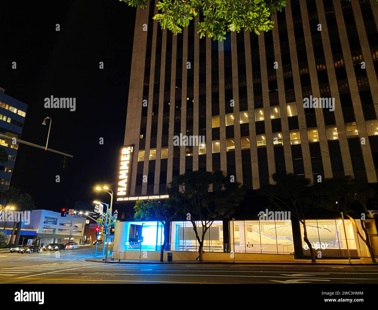 The Hammer Museum in Westwood, Los Angeles, California Stock Photo Alamy