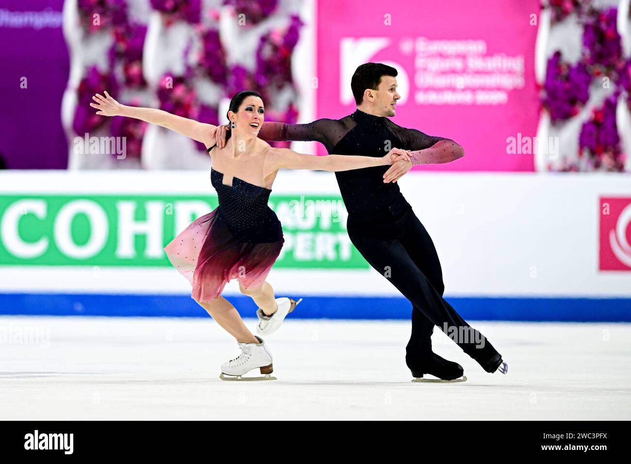 Charlene GUIGNARD & Marco FABBRI (ITA), during Ice Dance Free Dance, at