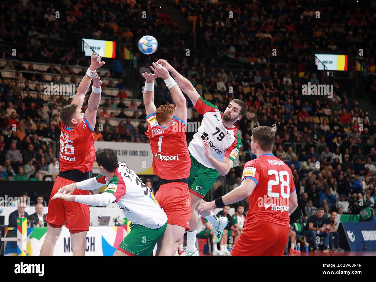 Spieler CZ, Fabio SILVA Portugal, Tomas PIROCH CZ, Martim COSTA