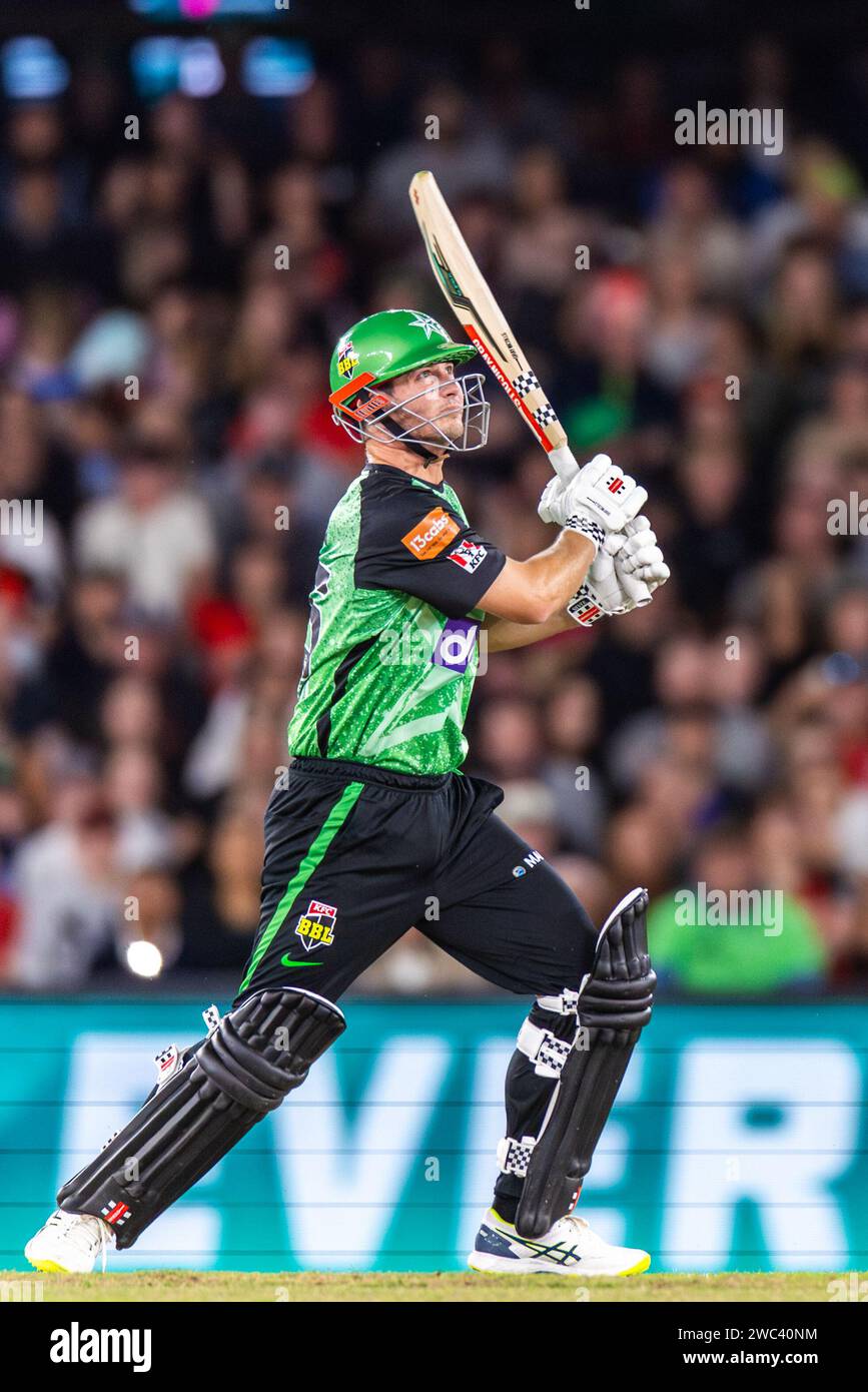 Melbourne, Australia, 13 January, 2024. Melbourne Stars player Hilton