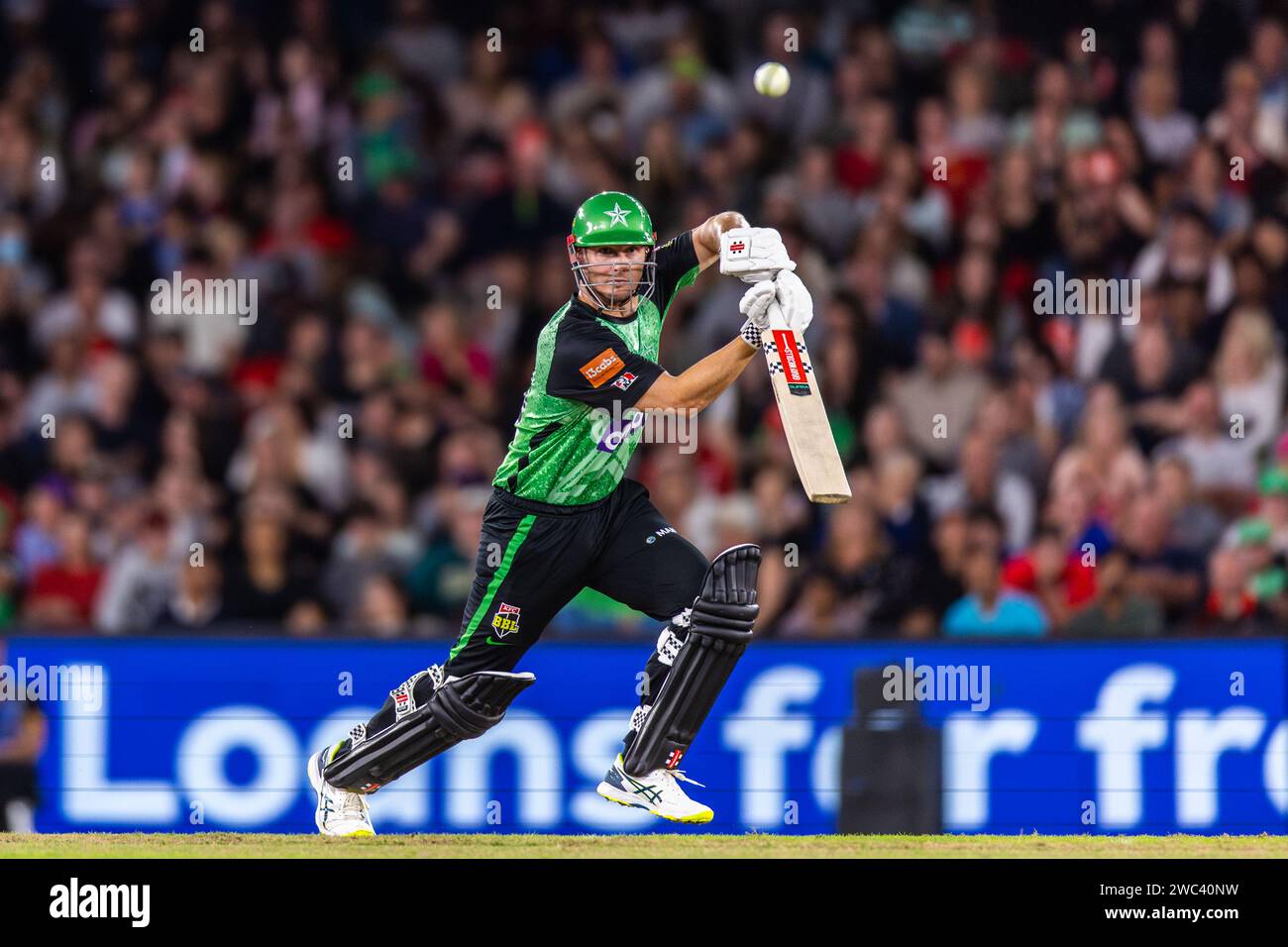 Melbourne, Australia, 13 January, 2024. Melbourne Stars player Hilton