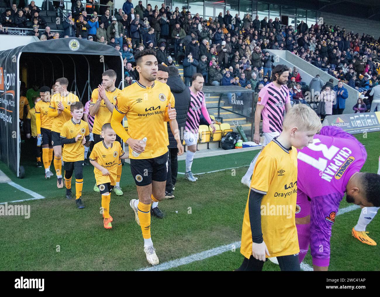 Boston United Vs Curzon Ashton Vanarama National League North Jakemans Community Stadium, Boston