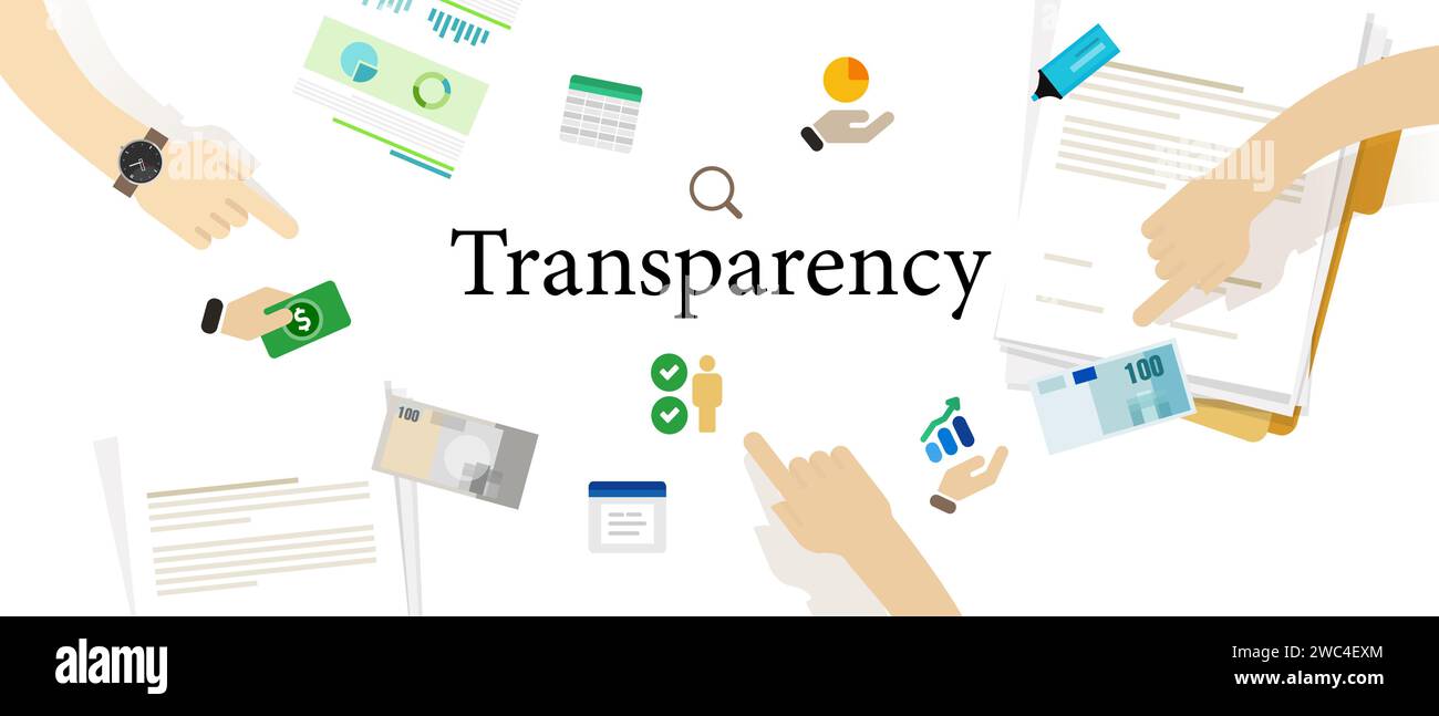 Transparency concept of open for public responsible data governance in ...
