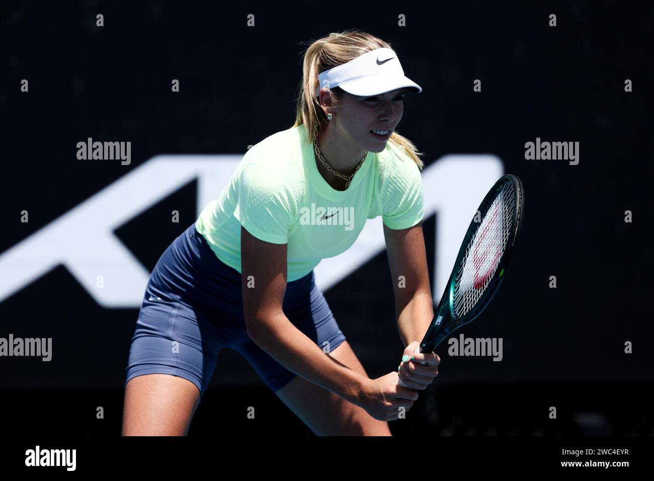 Melbourne, Victoria, Australia. 14th Jan, 2025. MELBOURNE, AUSTRALIA JANUARY 14 Katie Boulter