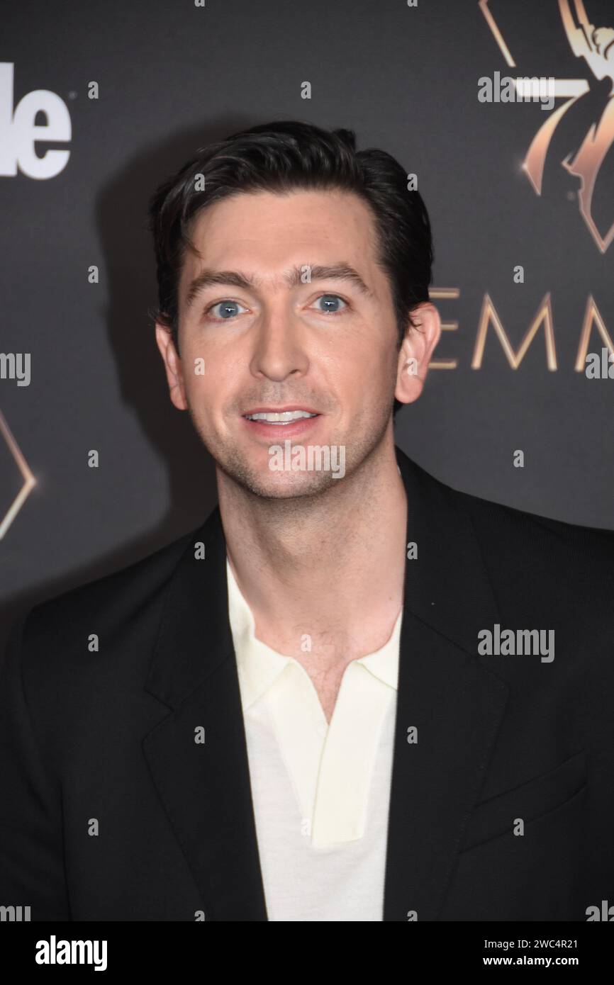 Los Angeles, California, USA 13th January 2024 Actor Nicholas Braun ...