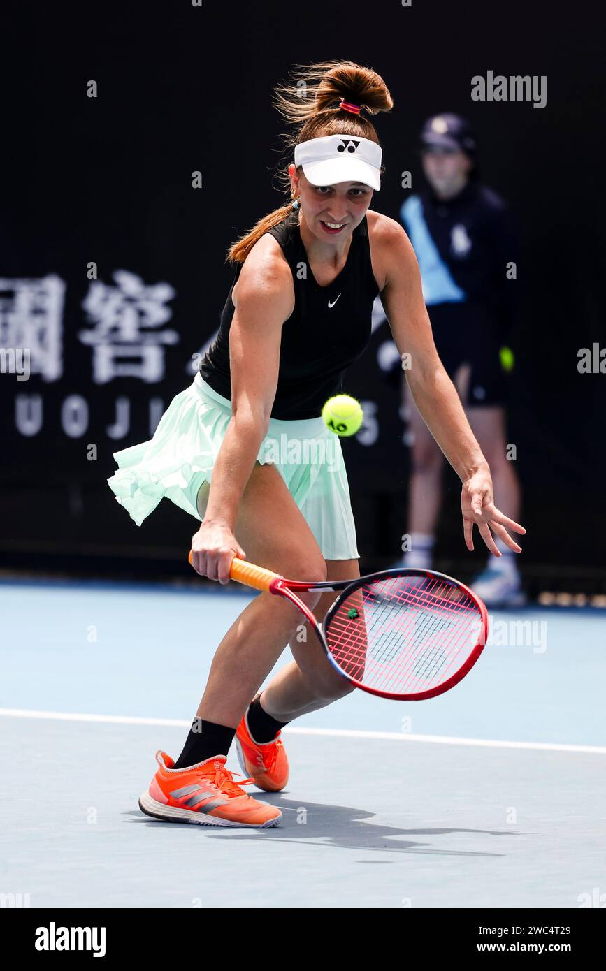 Melbourne, Australia, 14th Jan, 2024. Tennis Player Tamara Korpatsch ...