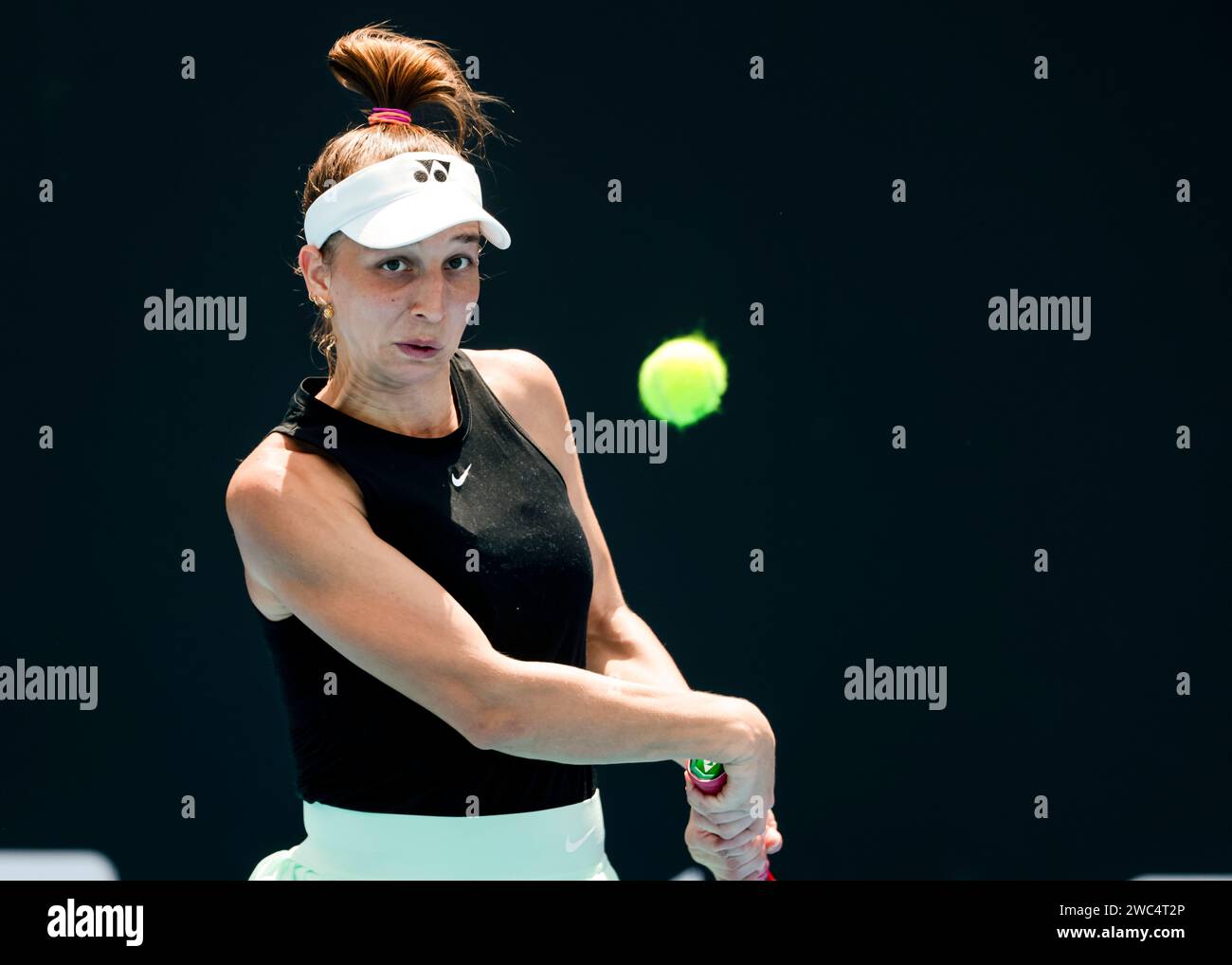 Melbourne, Australia, 14th Jan, 2024. Tennis player Tamara Korpatsch