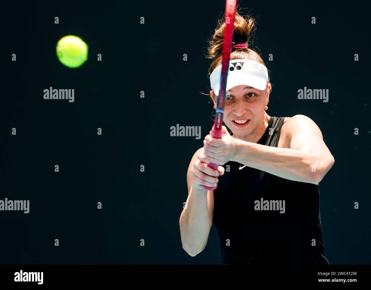 Melbourne, Australia, 14th Jan, 2024. Tennis player Tamara Korpatsch