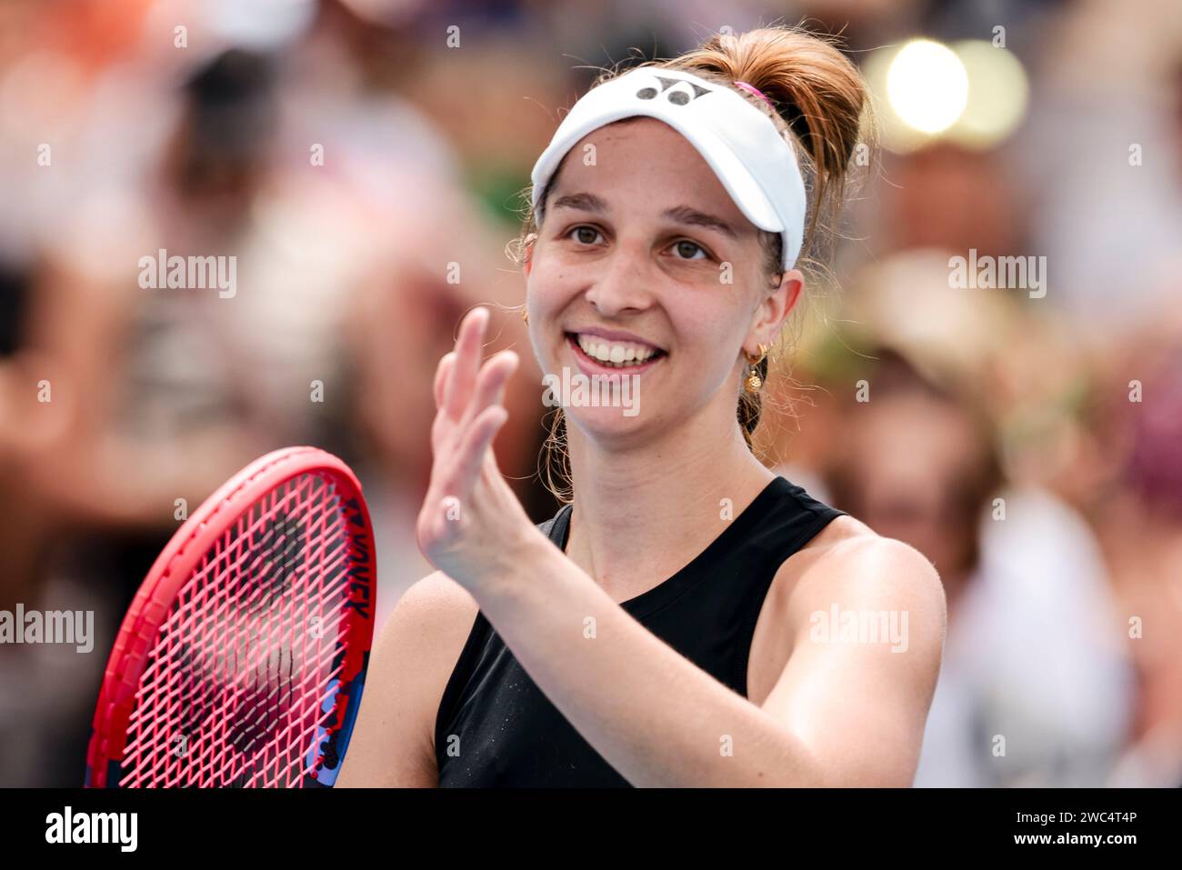 Melbourne, Australia, 14th Jan, 2024. Tennis player Tamara Korpatsch