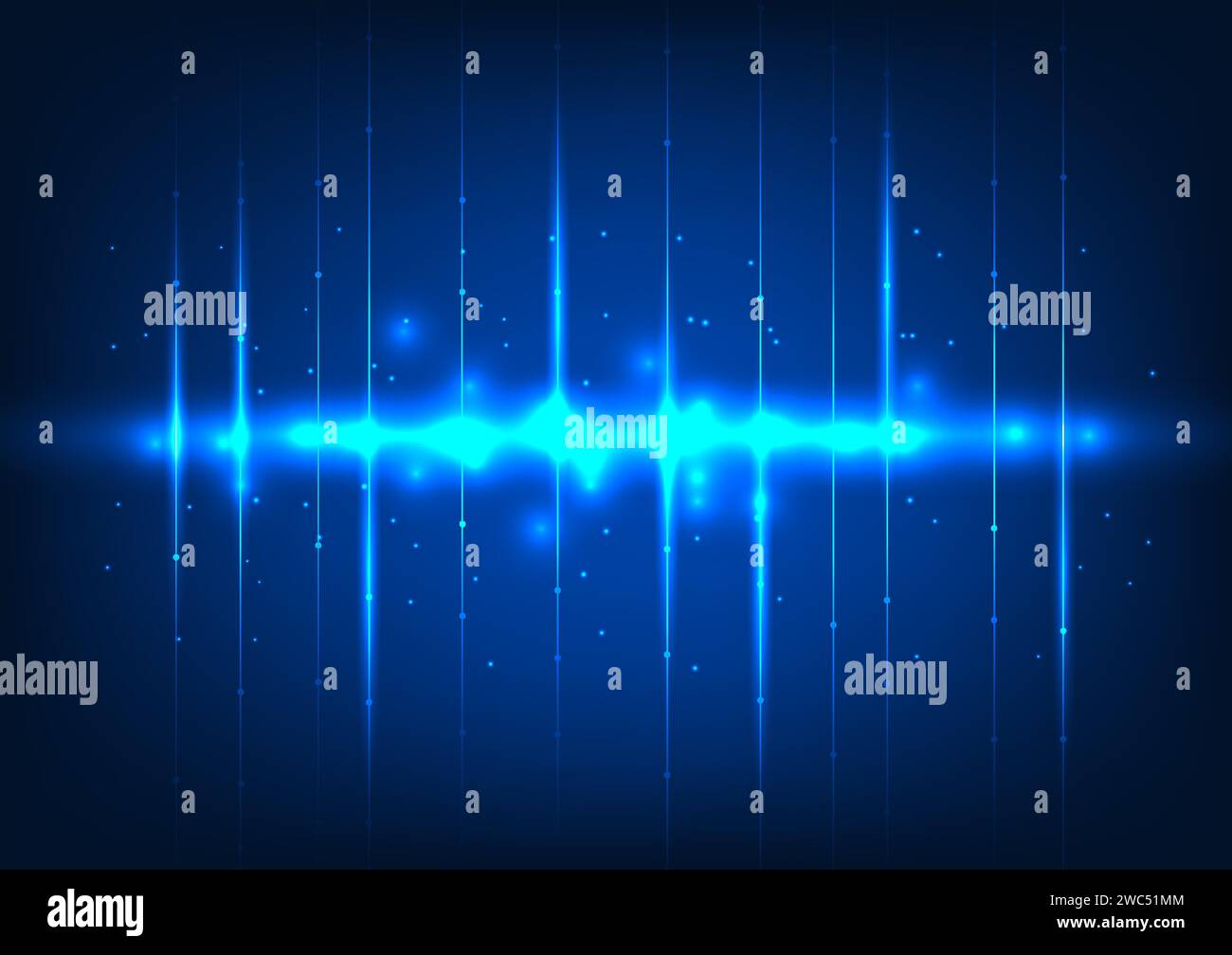 Abstract background technology showing high tech digital data