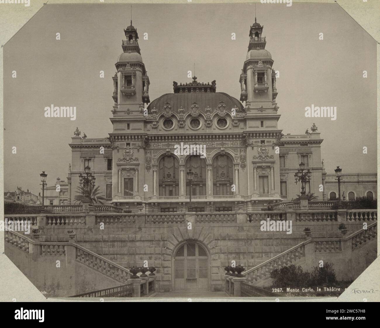 Exterior of the theater van monte carlo c 1890 c 1900 photograph