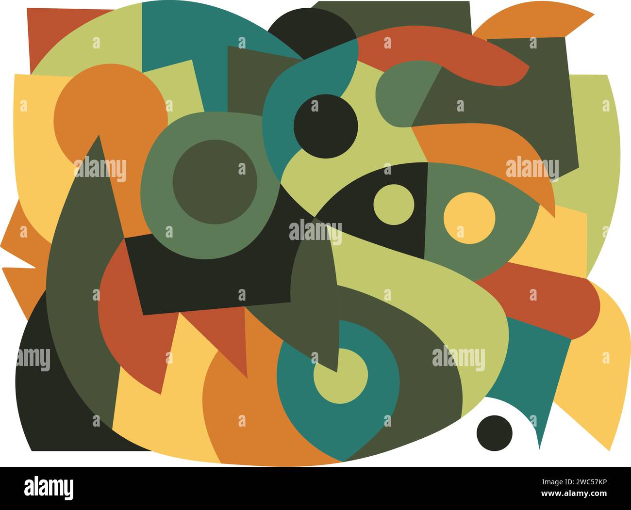 colorful abstract art Stock Vector Image & Art - Alamy