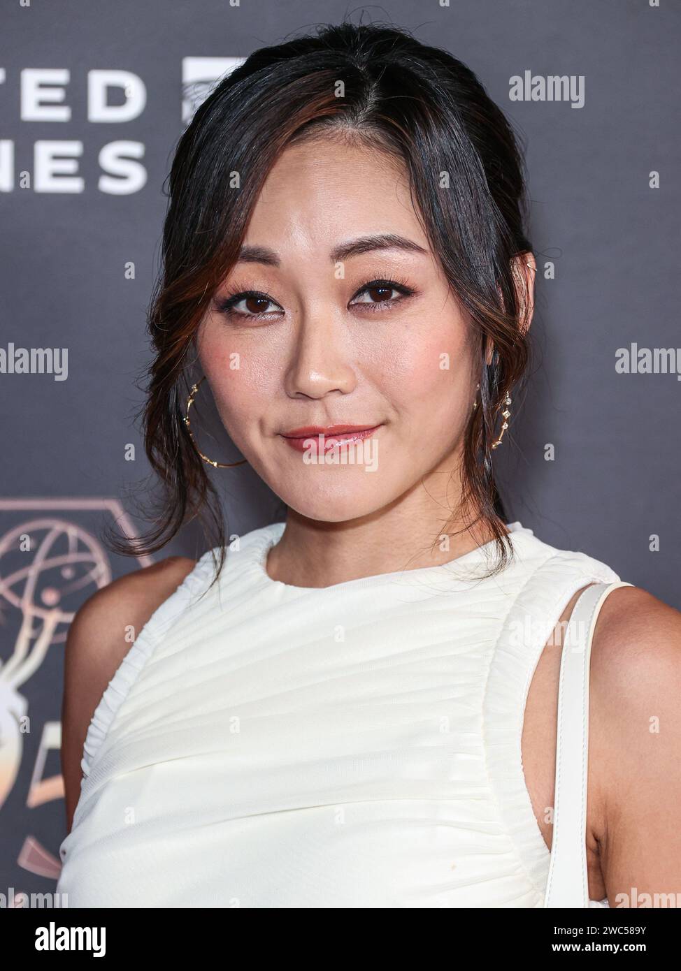 LOS ANGELES, CALIFORNIA, USA - JANUARY 13: Karen Fukuhara arrives at