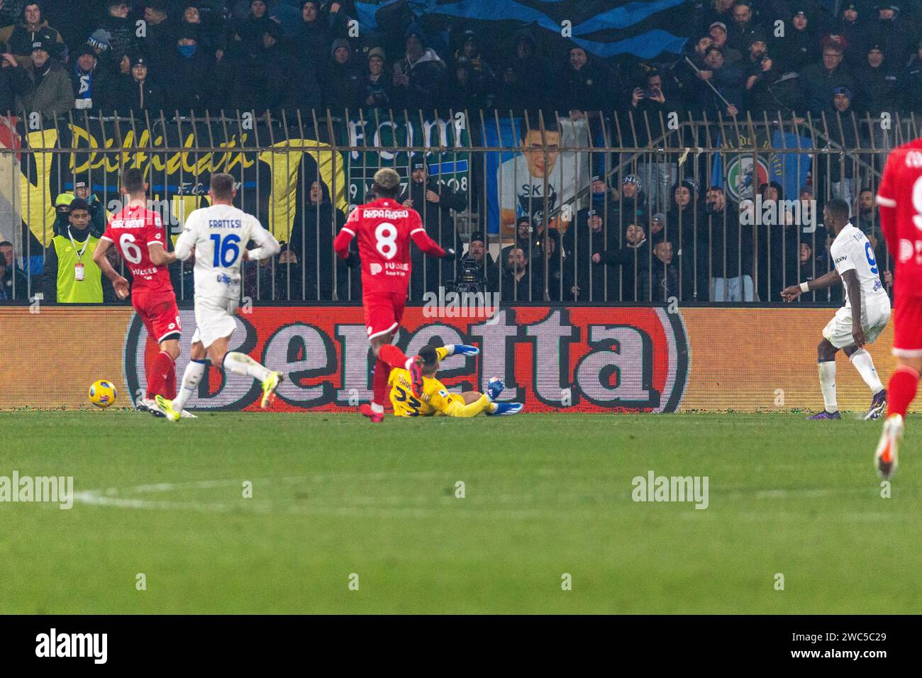 Monza, Italy january 13 2024 AC Monza vs FC Internazionale serie A