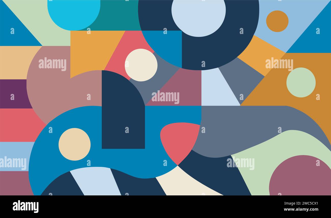 colorful abstract art Stock Vector Image & Art - Alamy