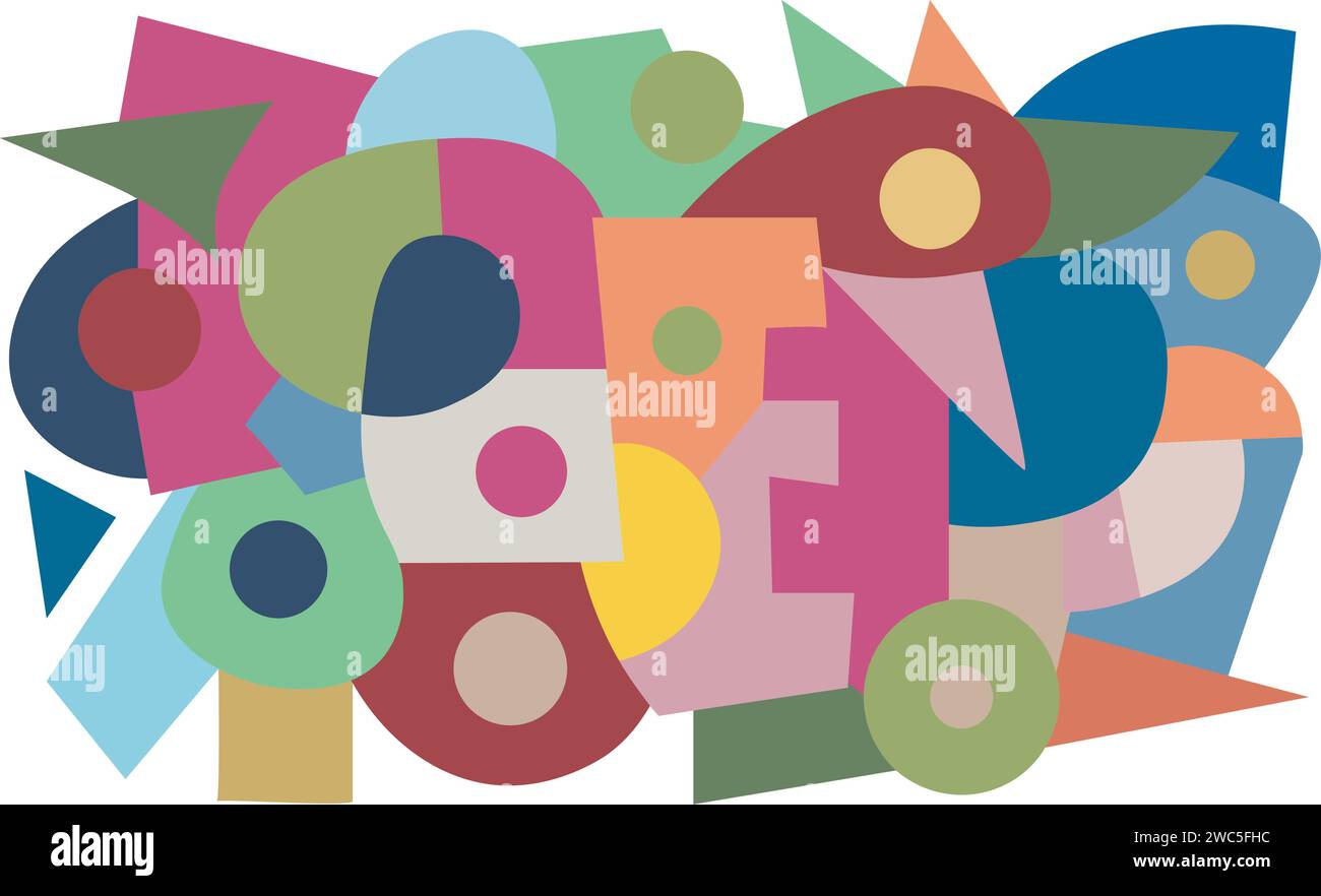 colorful abstract art Stock Vector Image & Art - Alamy