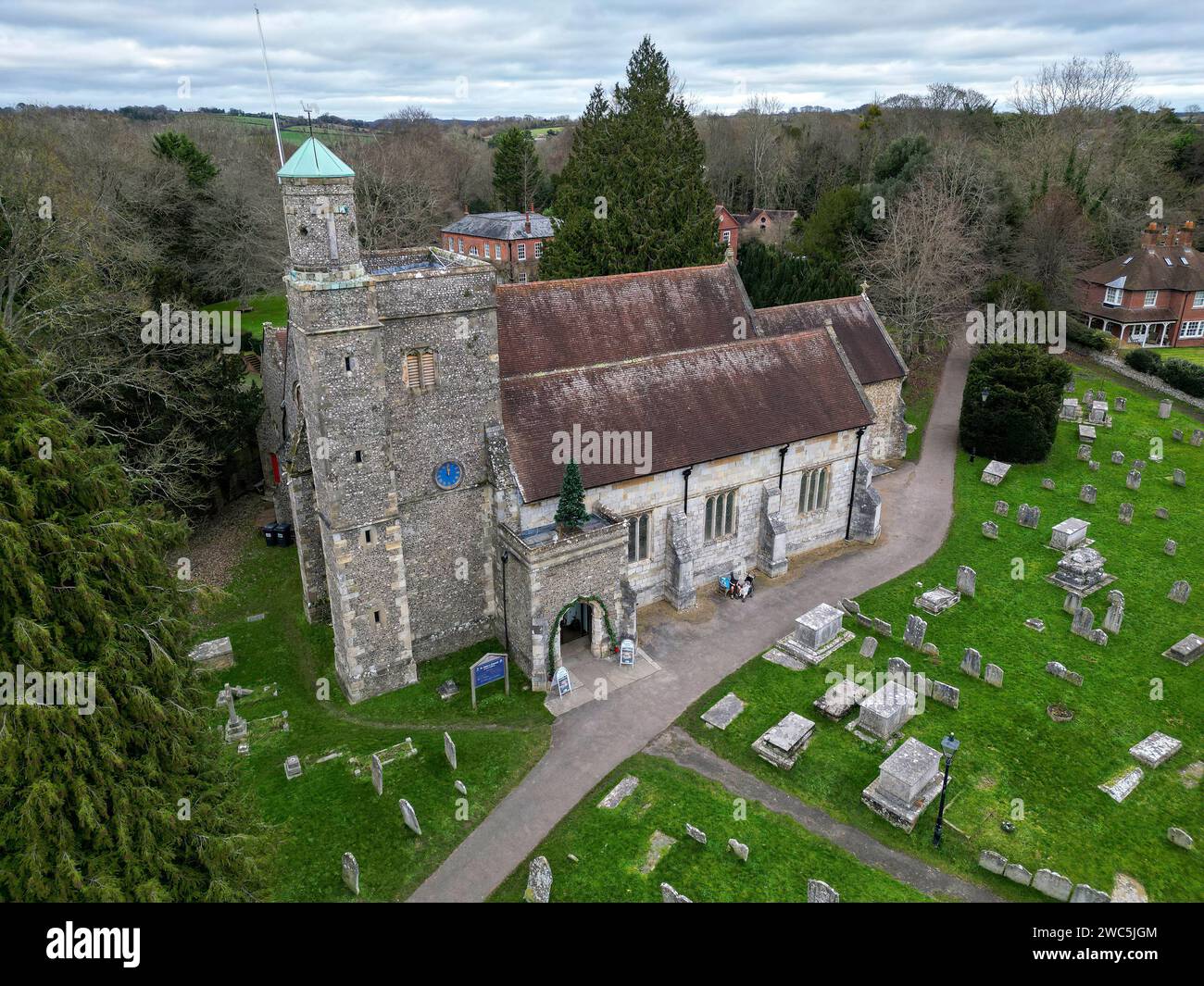 Bishops Waltham, Hampshire England UK Stock Photo - Alamy