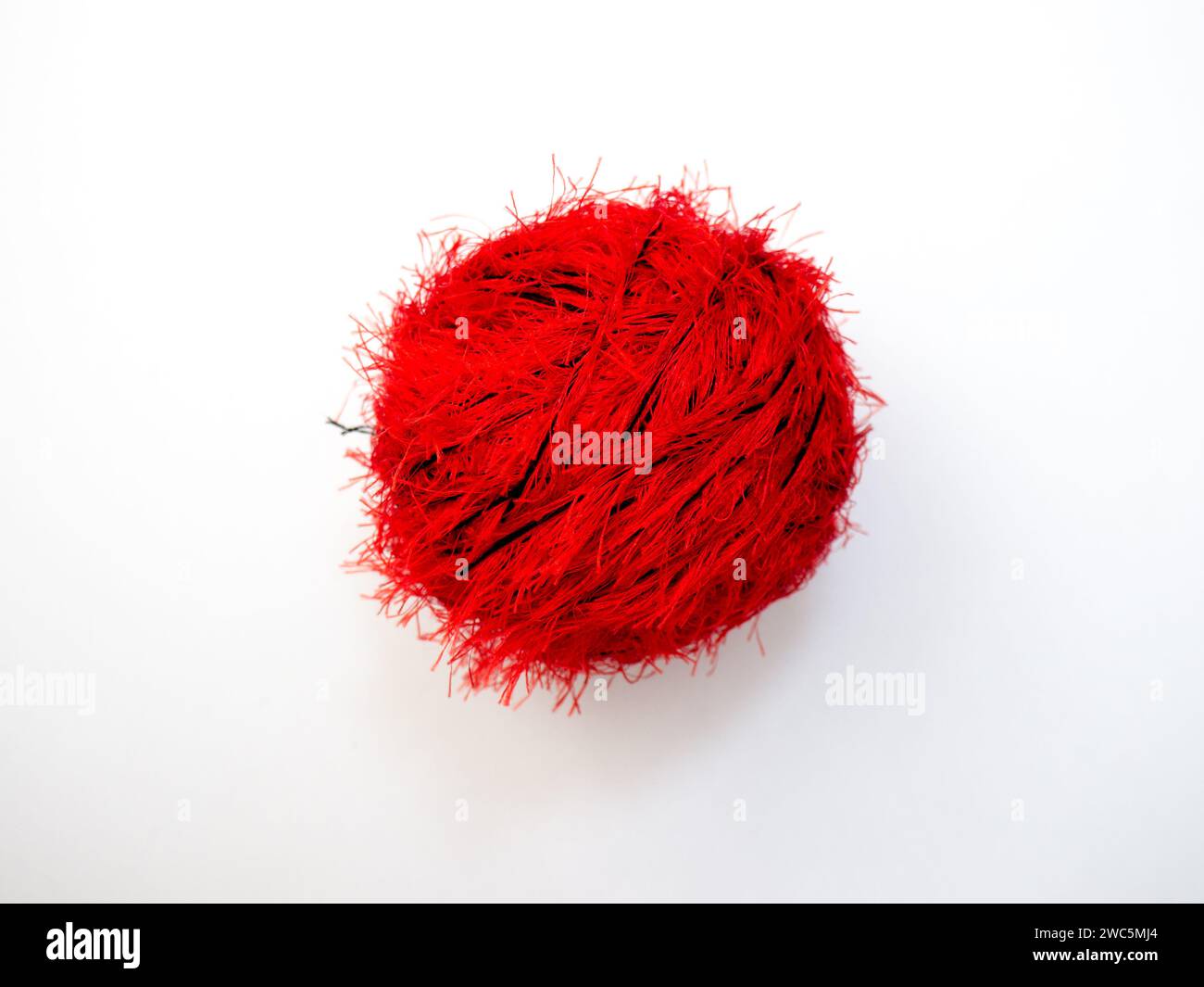 red heart on white Stock Photo
