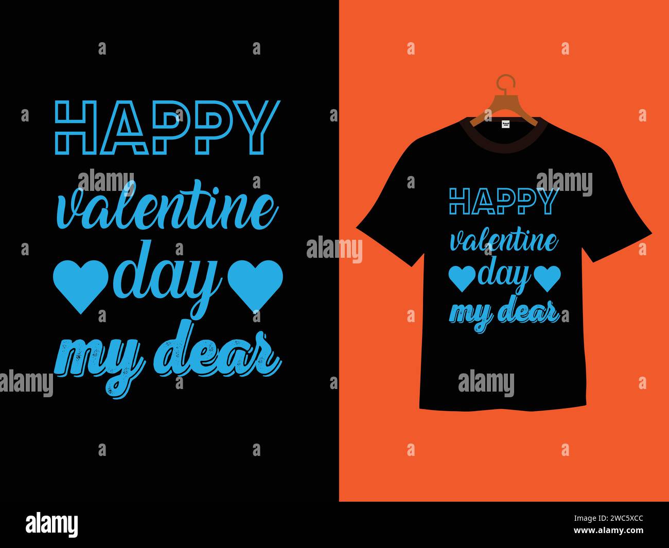 happy valentine day vector for t shirt design Stock Vector Image & Art ...