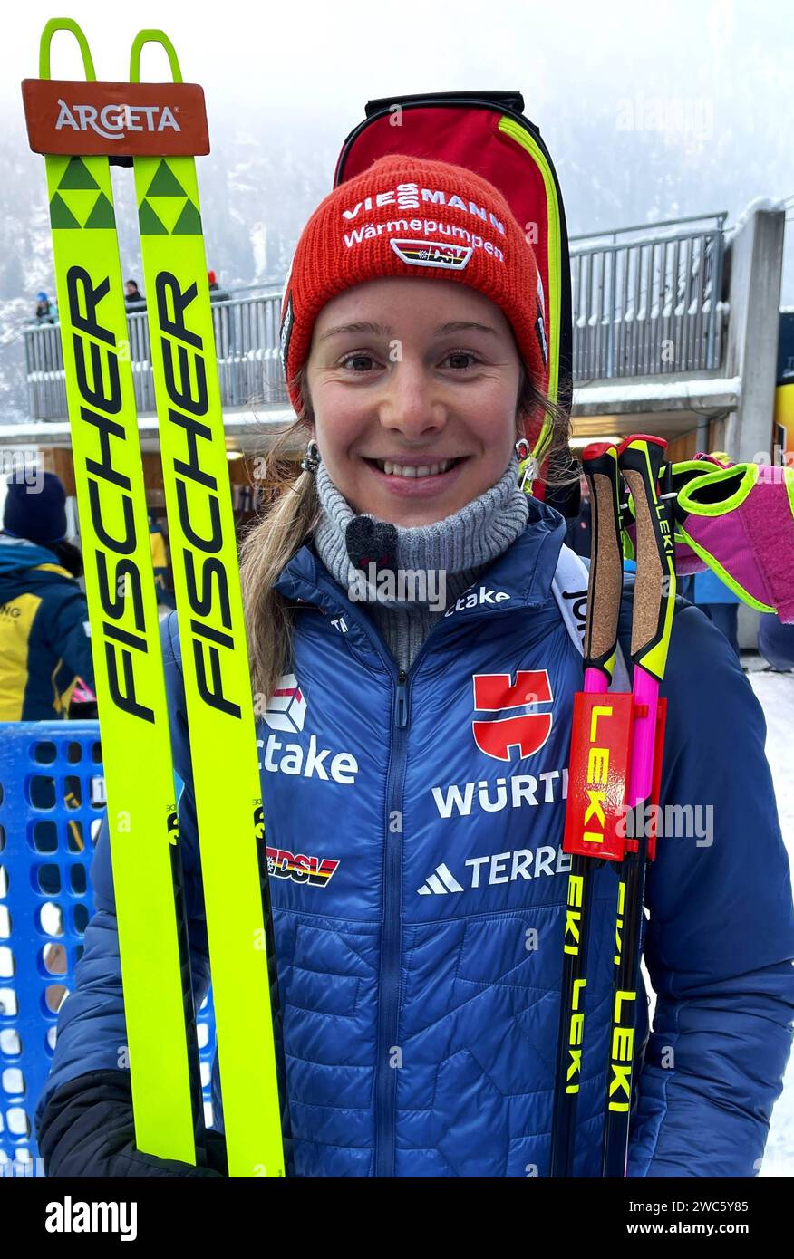 BiathlonWeltcup Ruhpolding, Bayern von 10. bis 14. Januar 2024. Foto