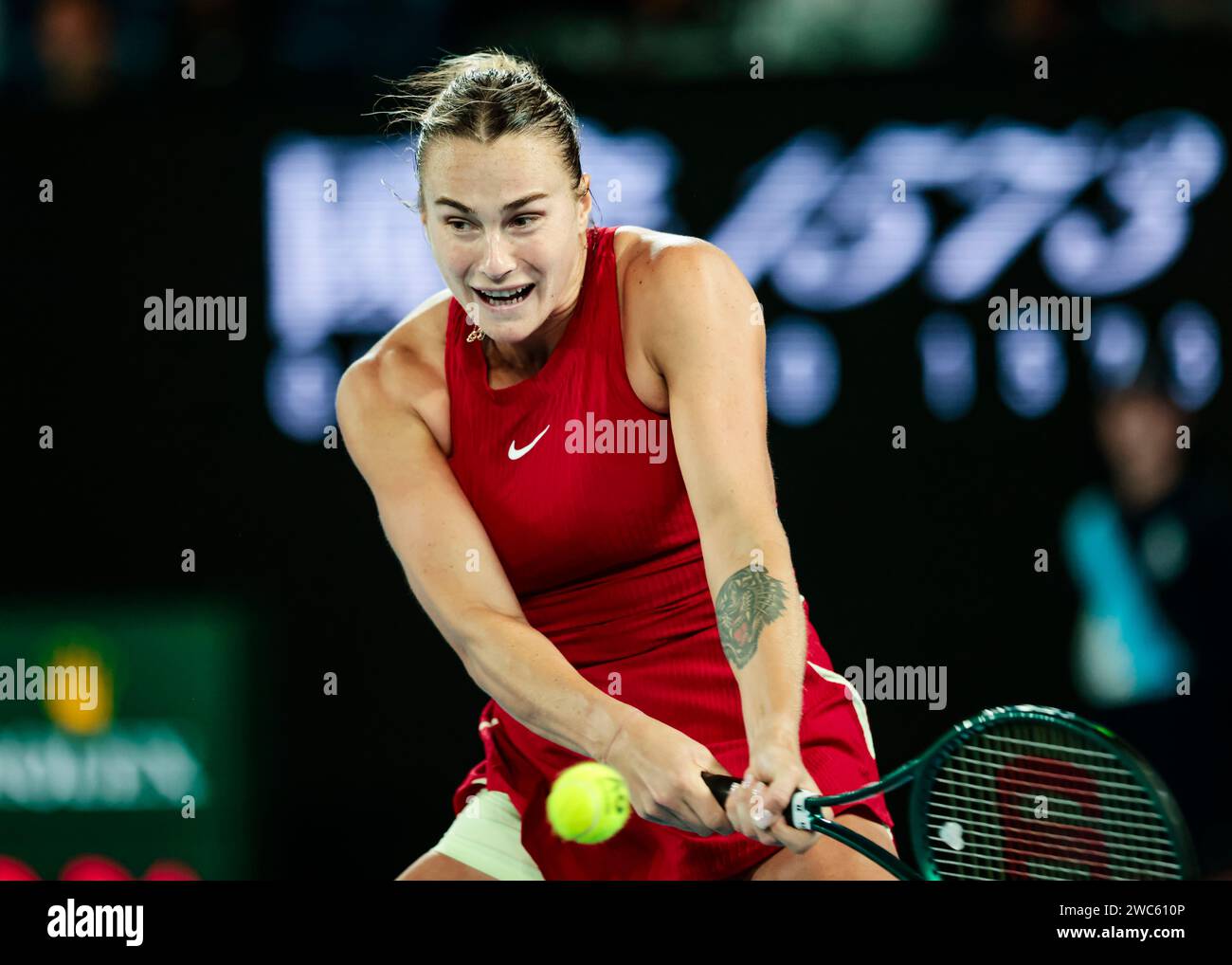 Melbourne, Australia. 15th Jan, 2024. Tennis: Grand Slam - Australian