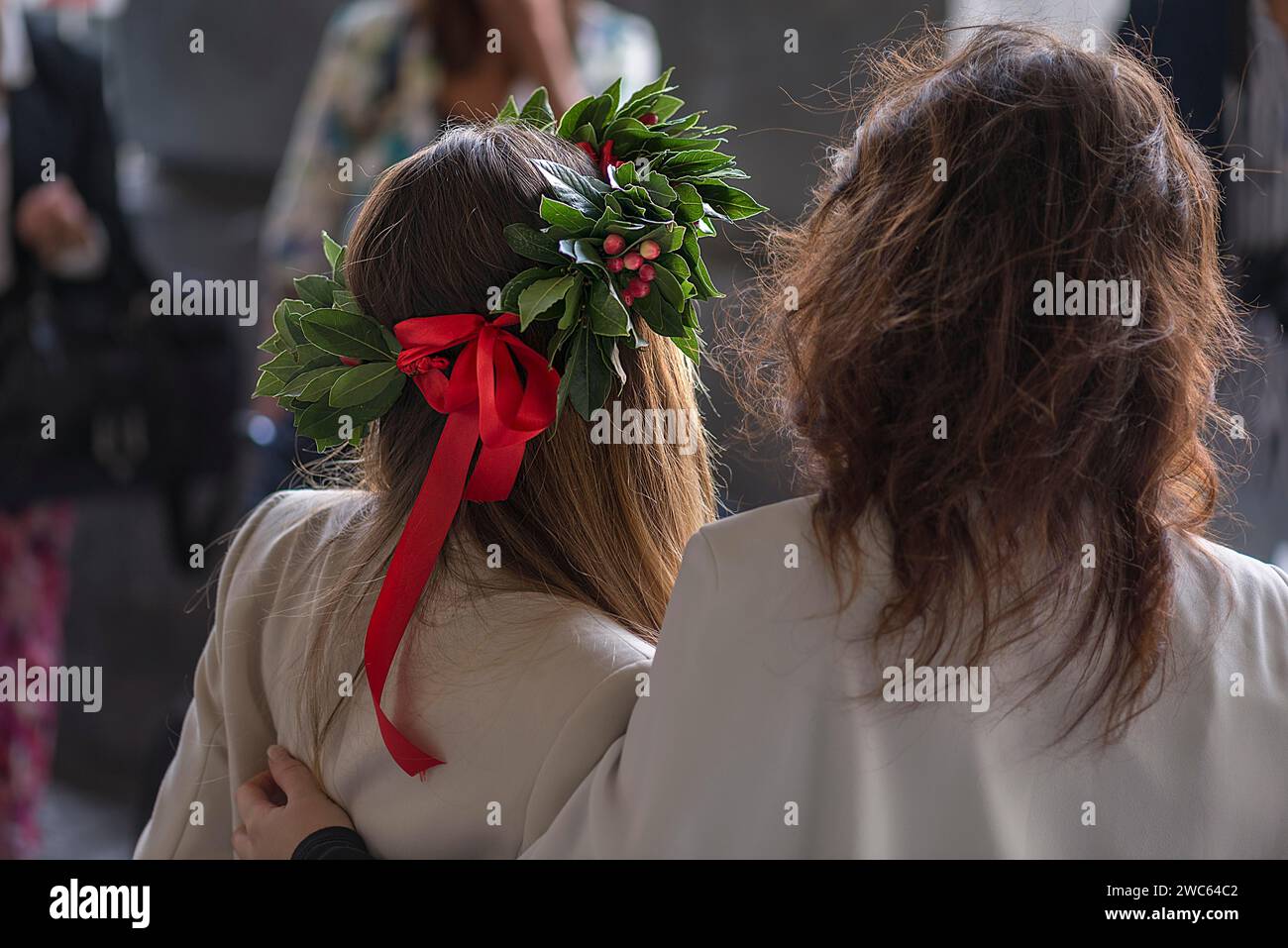 Laurel wreath hi-res stock photography and images - Alamy