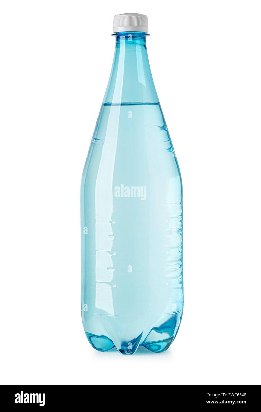 plastic water bottle isolated on white background Stock Photo