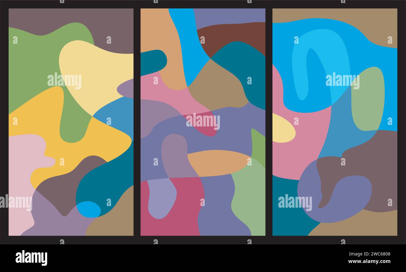 colorful abstract art Stock Vector Image & Art - Alamy