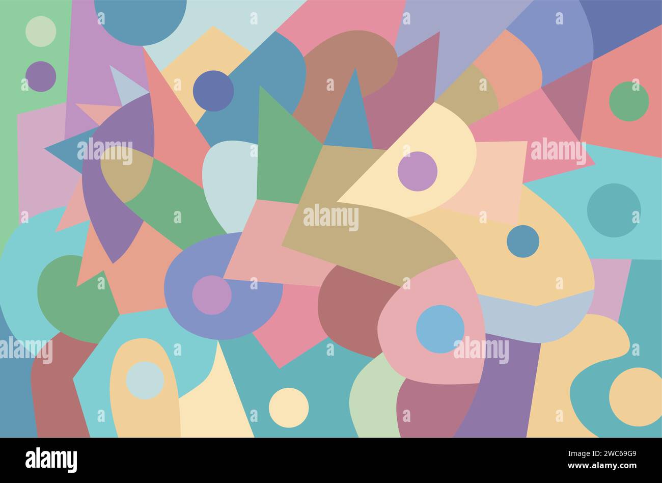 colorful abstract art Stock Vector Image & Art - Alamy