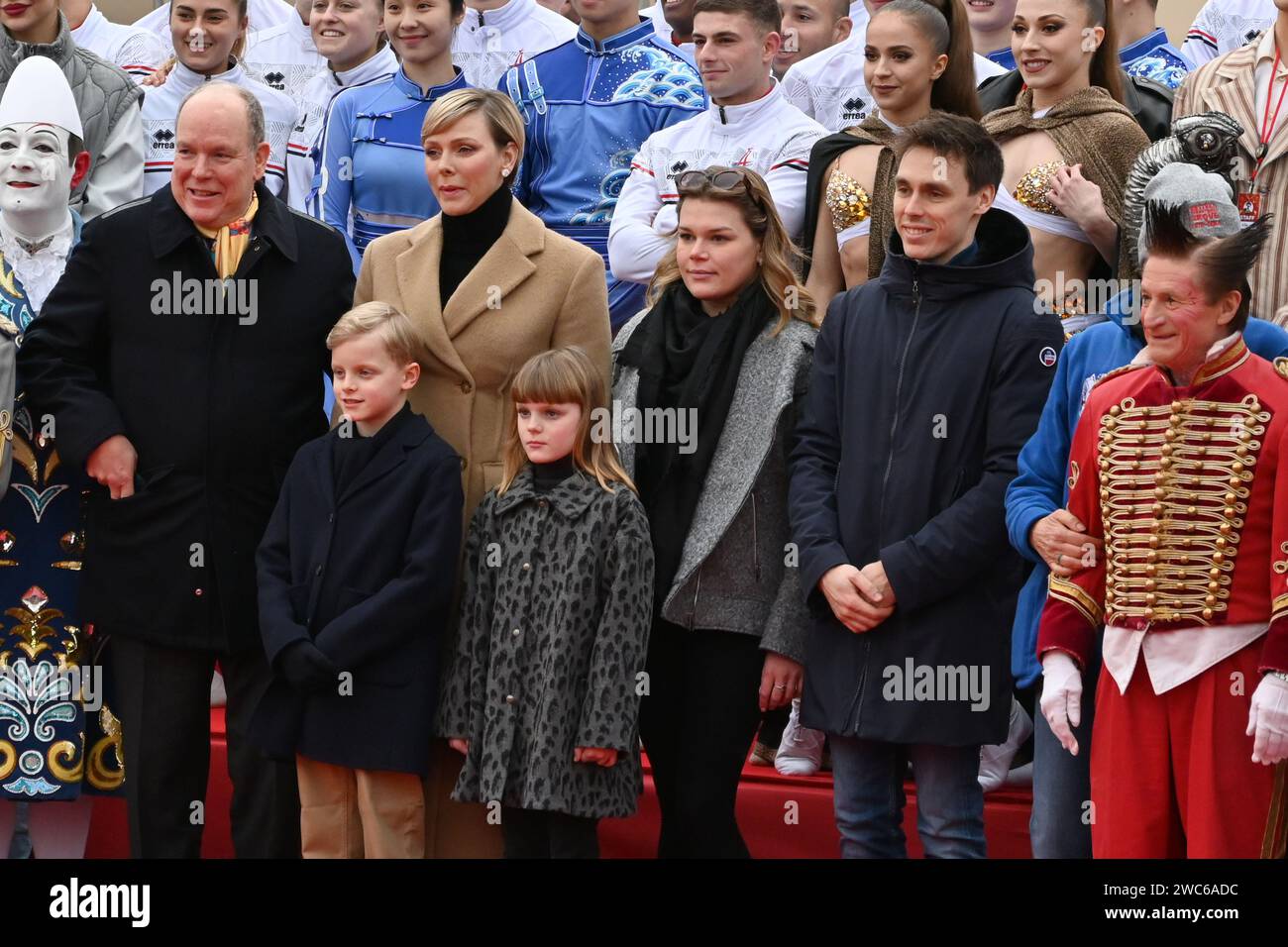 MONACO, JANUARY 13 Albert II, Prince of Monaco, Prince Jacques of(02)