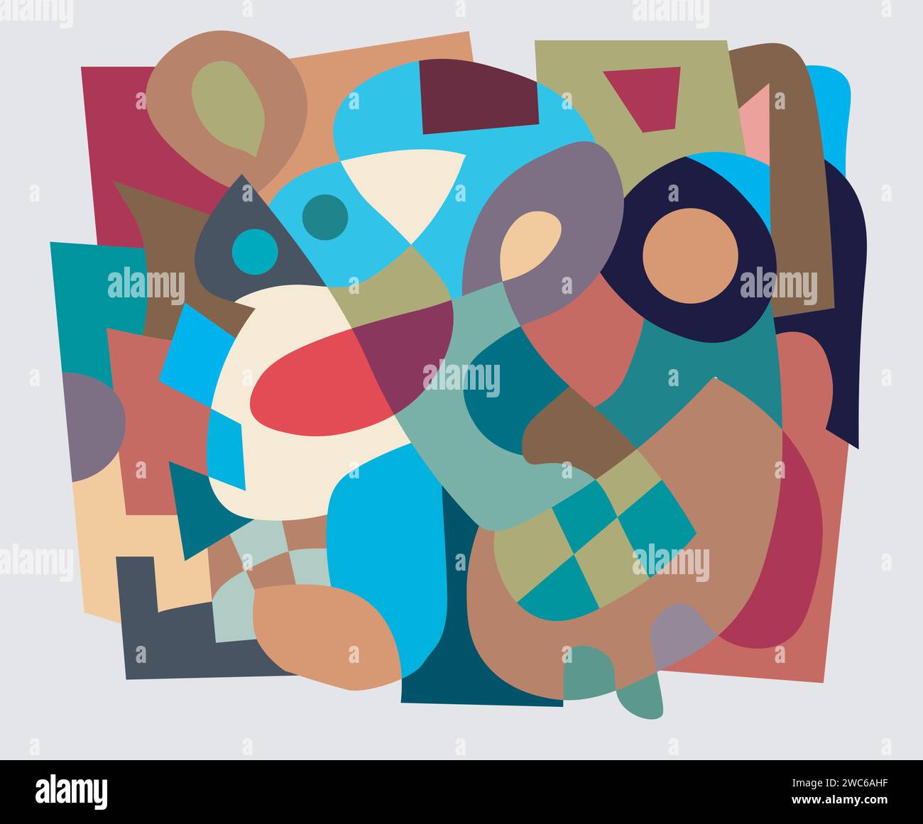 colorful abstract art Stock Vector Image & Art - Alamy