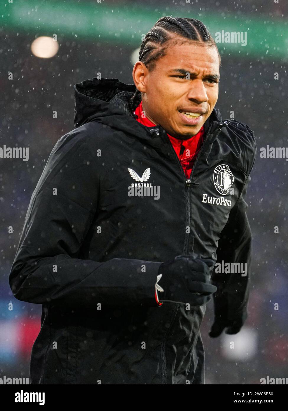 Rotterdam, The Netherlands. 14th Jan, 2024. Rotterdam Calvin Stengs