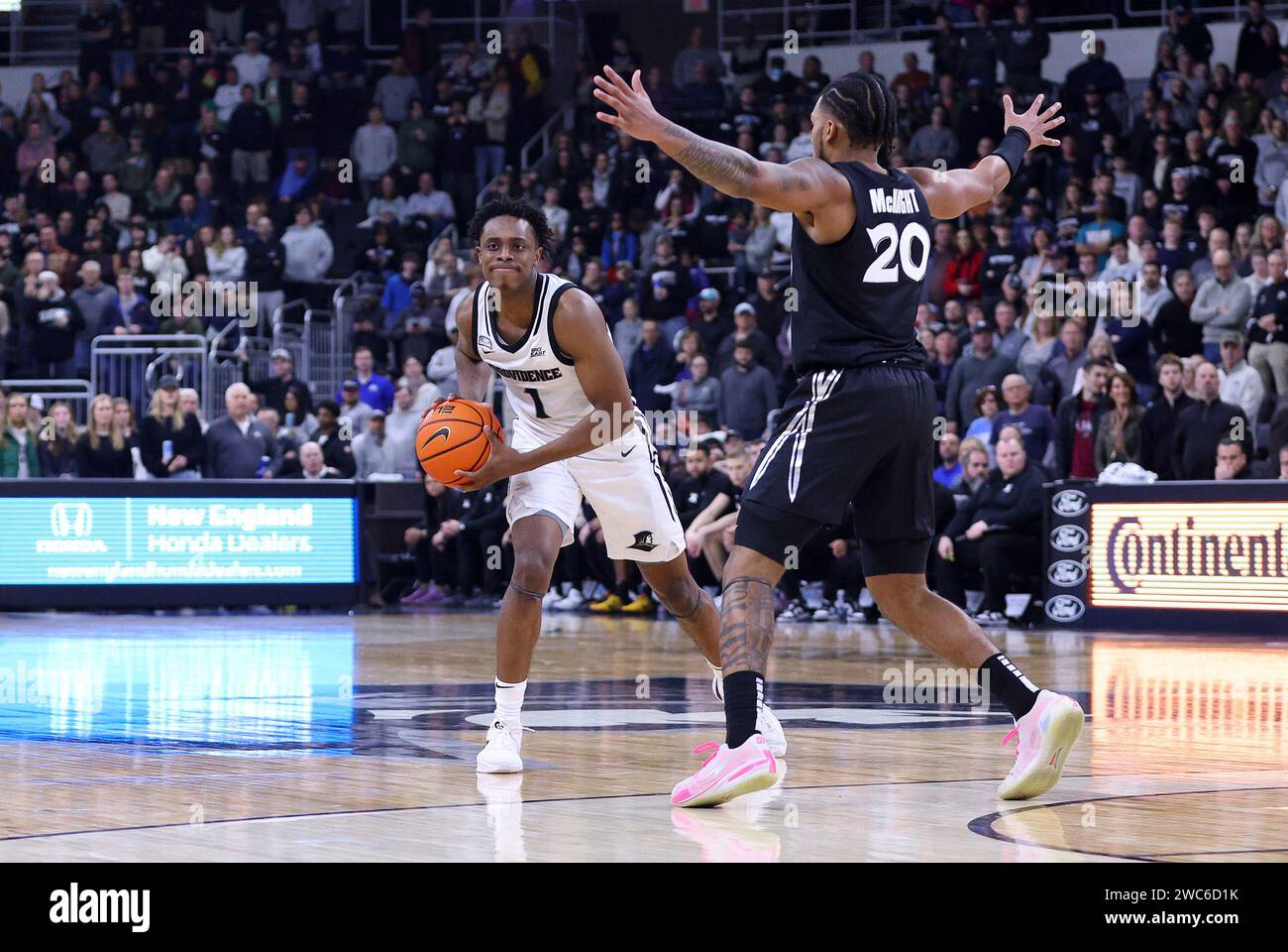 PROVIDENCE, RI JANUARY 13 Providence Friars guard Jayden Pierre (1