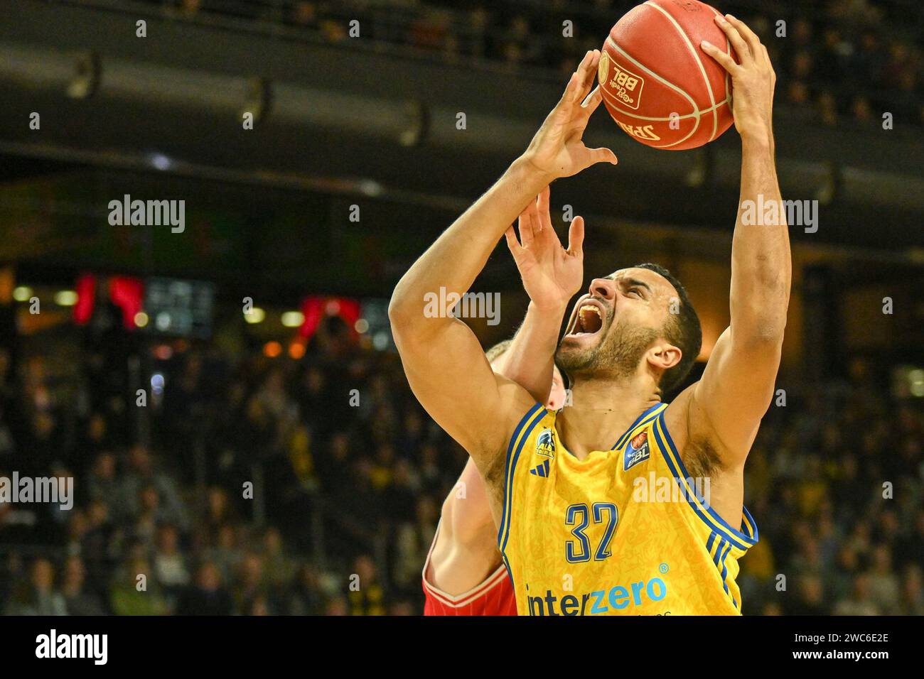 Berlin, Deutschland 14. Januar 2024 1. BBL 2023/2024 Alba Berlin