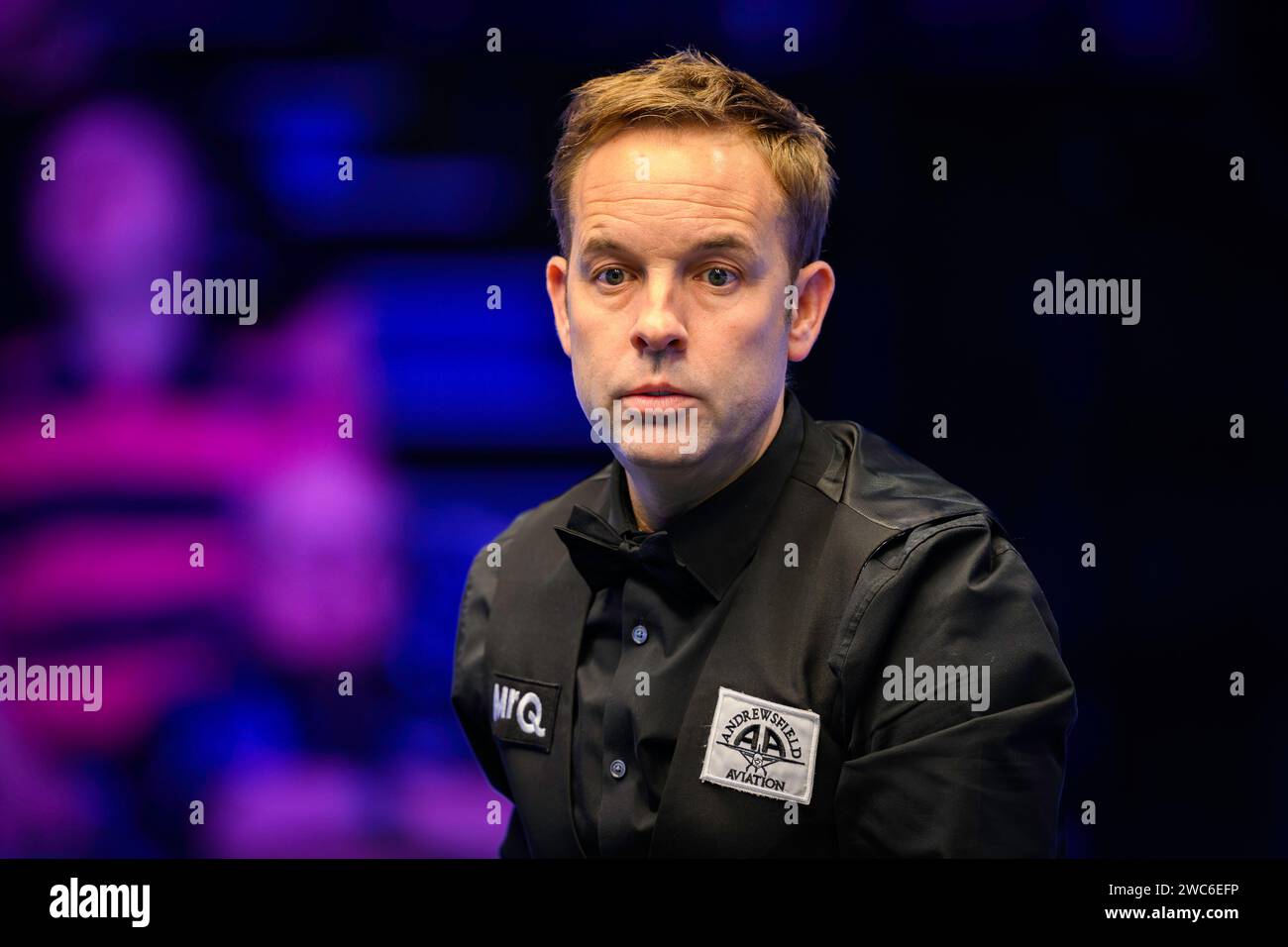 LONDON, UNITED KINGDOM. 14th Jan, 2024. Ali Carter in Final against