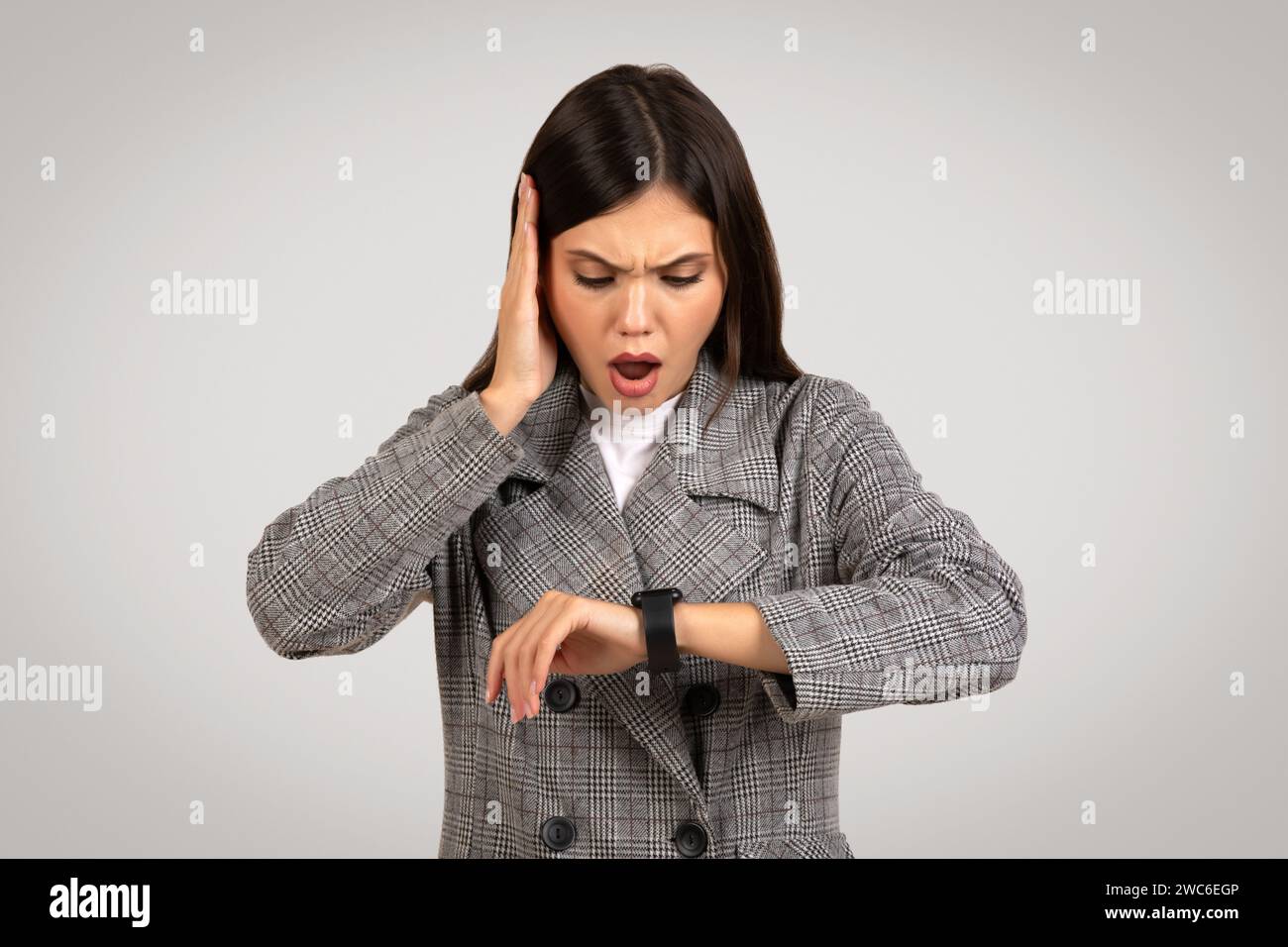 Time stressed hi-res stock photography and images - Alamy