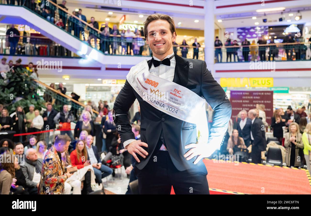 20240113 Wahl Miss und Mister Vienna WIEN, OESTERREICH 13. JAENNER Mister Vienna 2024 Max