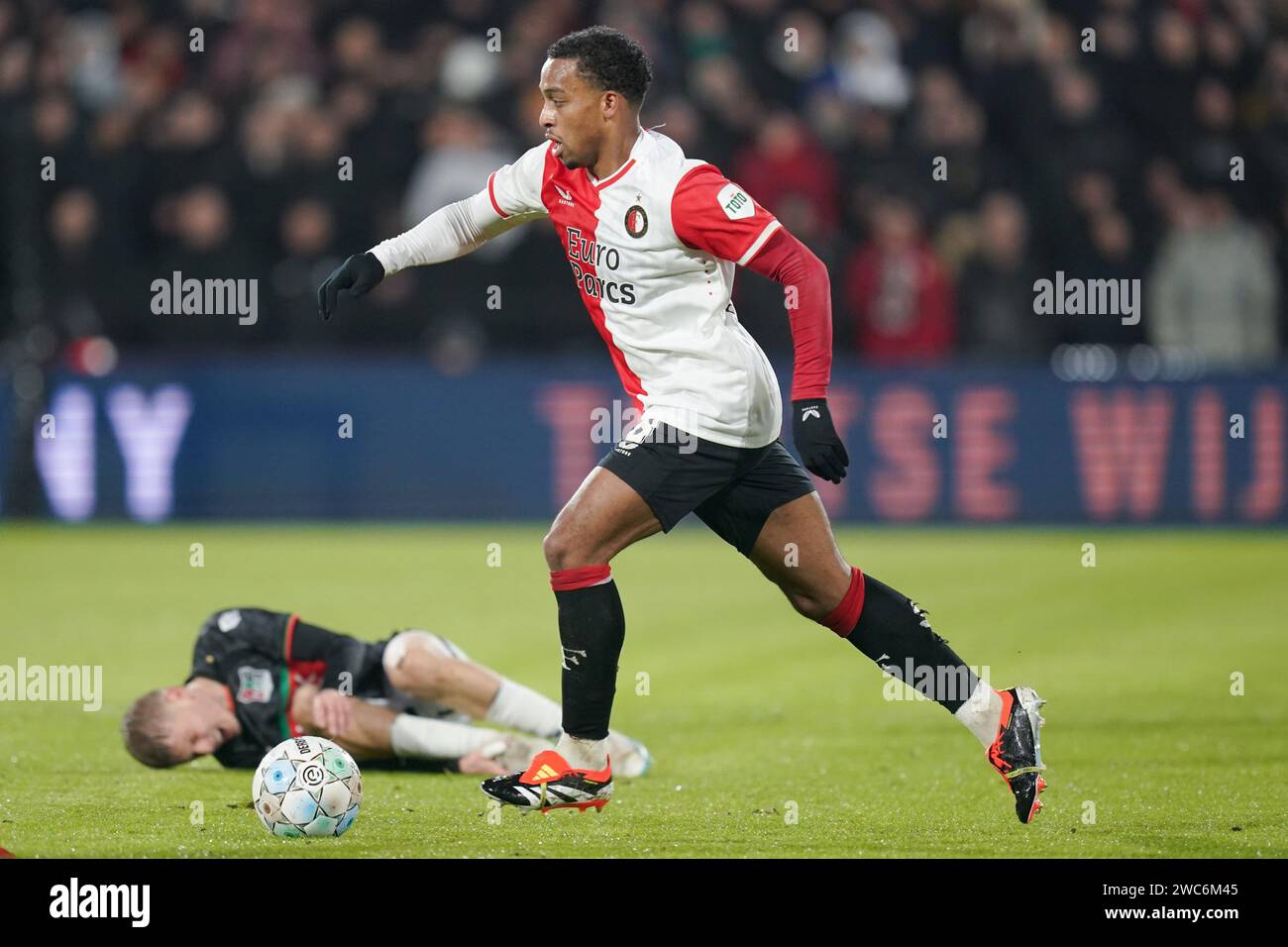 ROTTERDAM, 14012024 , Stadium Feijenoord / De Kuip , Dutch eredivisie Football Season 2023 /