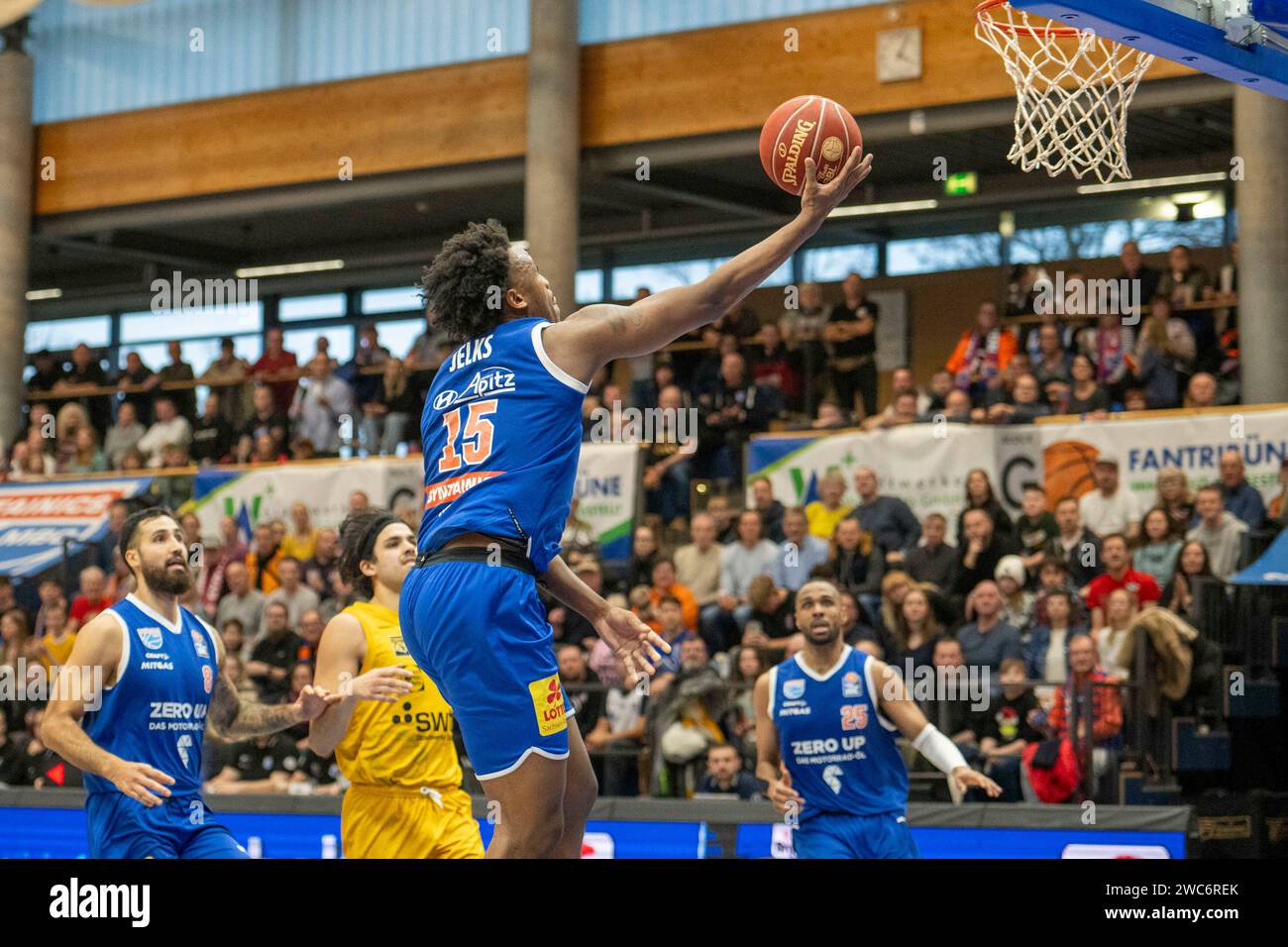 Weissenfels, Deutschland 14. Januar 2024 1.BBL 2023/2024