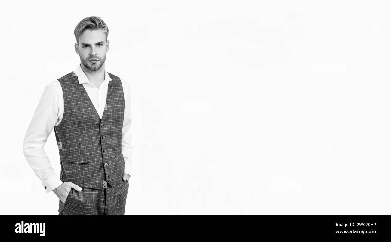 Serious professional businessman man business professional